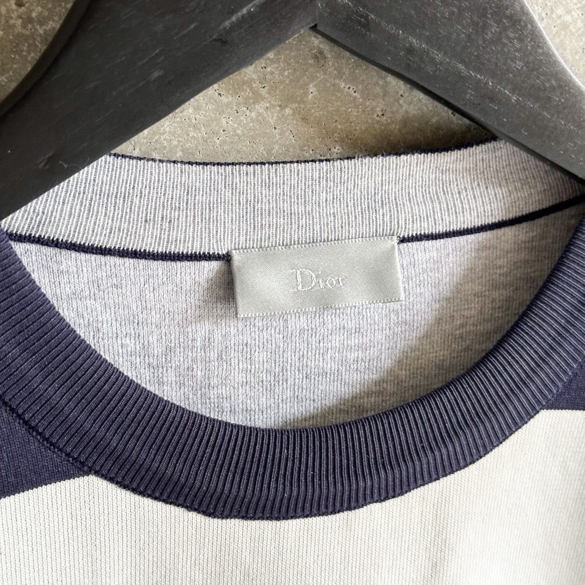 Dior Dior Homme Striped Crewneck Sweatshirt Size US S / EU 44-46 / 1 - 4 Thumbnail