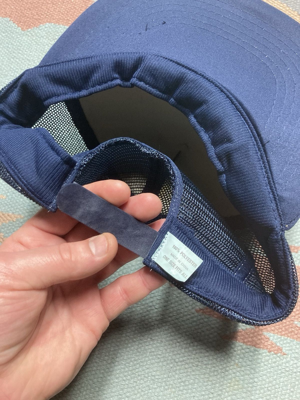 Vintage 80s trucker hat Roger Scherer memorial golf tournament 1985 Size ONE SIZE - 5 Thumbnail
