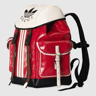 Adidas × Gucci 💥LIMITED💥Gucci X Adidas Backpack Leather Size ONE SIZE - 2 Thumbnail