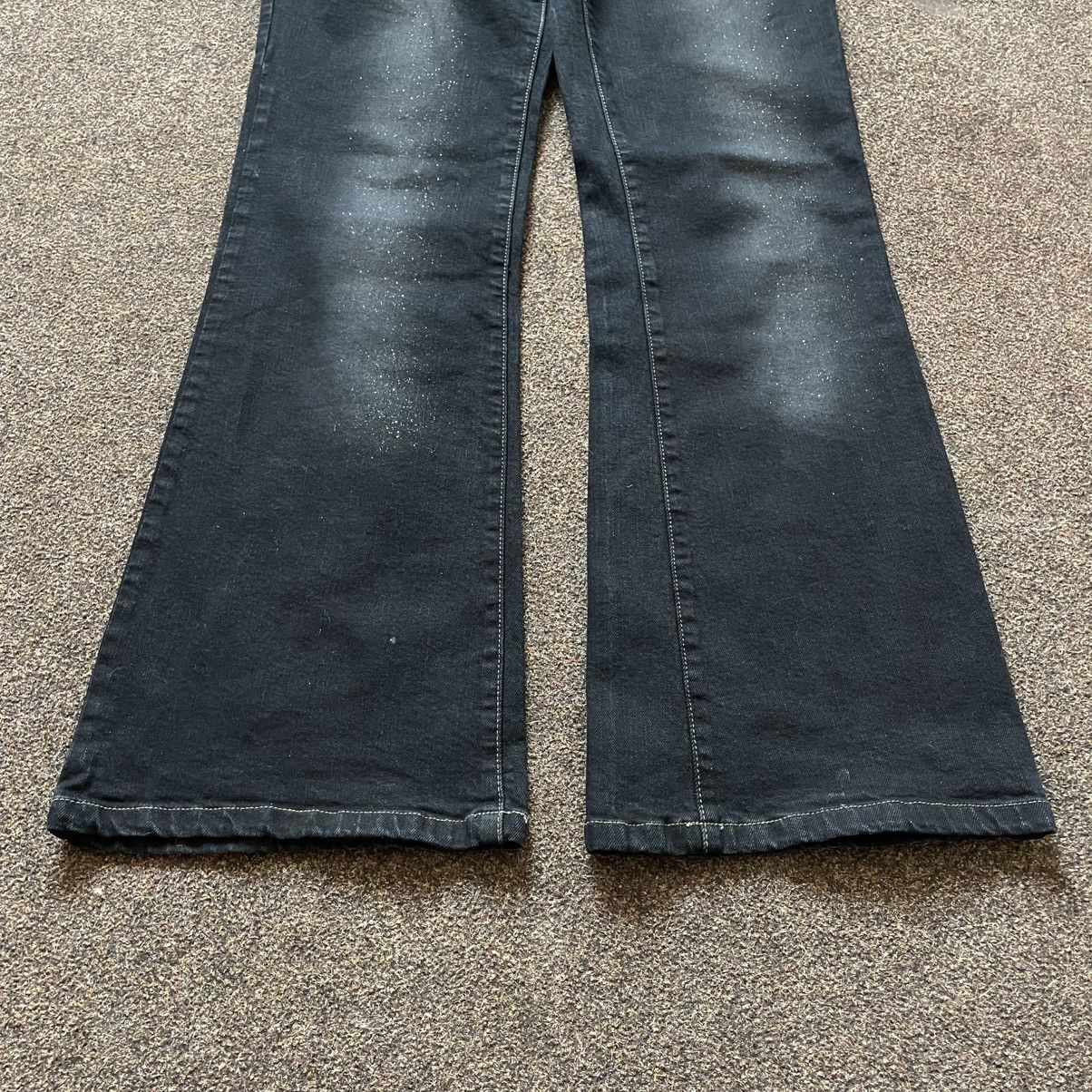 Vintage Vintage Y2K Faded Bootcut Jeans Skate Streetwear Graphic 31 Size 31" - 4 Thumbnail