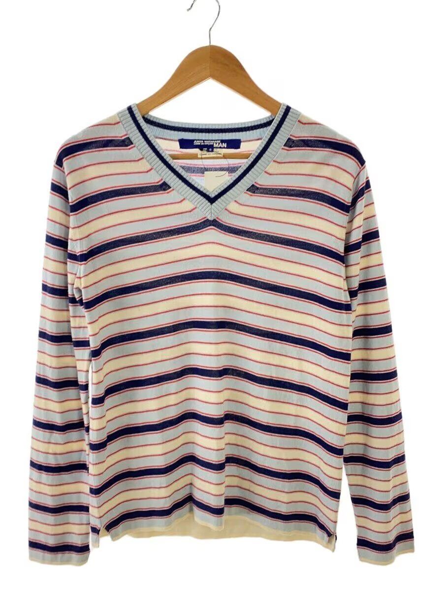 Comme des Garcons × Junya Watanabe Striped Knit Sweater Size US S / EU 44-46 / 1 - 1 Thumbnail