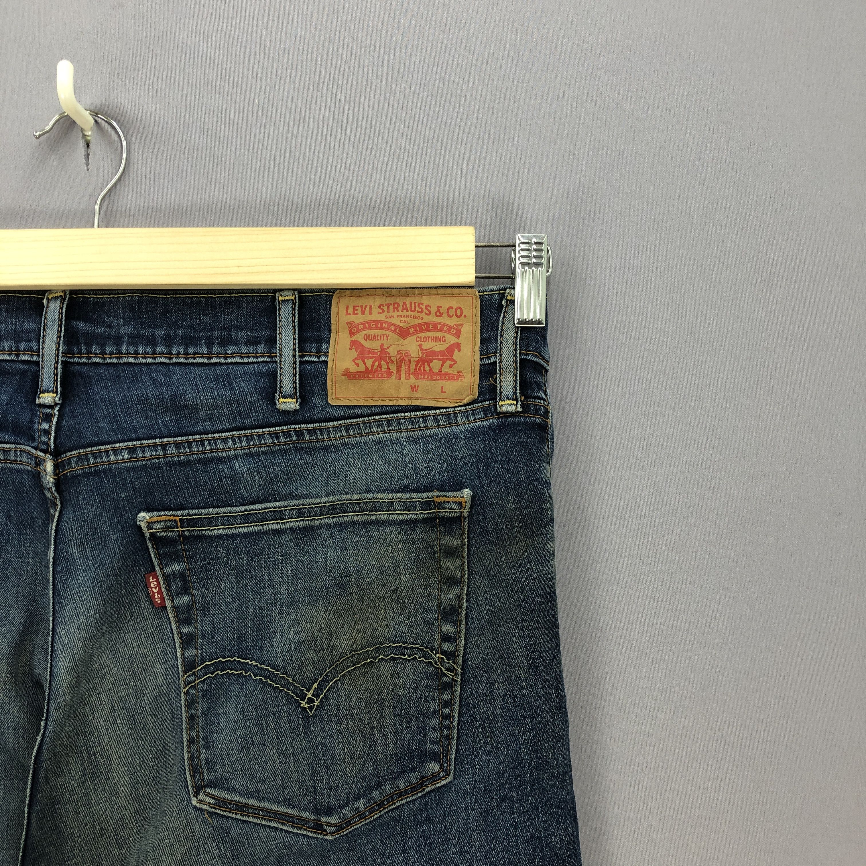 Levi's × Vintage Vintage Levis Distressed Jeans Levi's Ripped Denim Pants Size US 38 / EU 54 - 7 Thumbnail