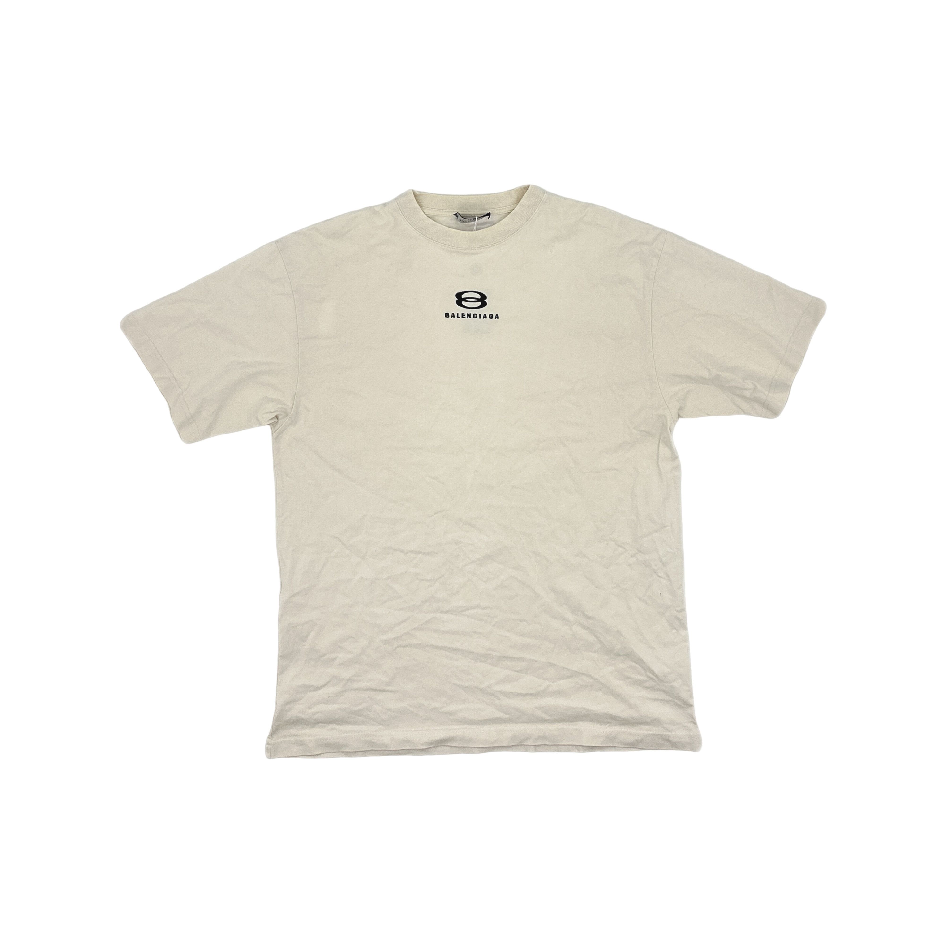 Balenciaga Balenciaga Unity Logo Print T-Shirt XS Size US XS / EU 42 / 0 - 1 Thumbnail
