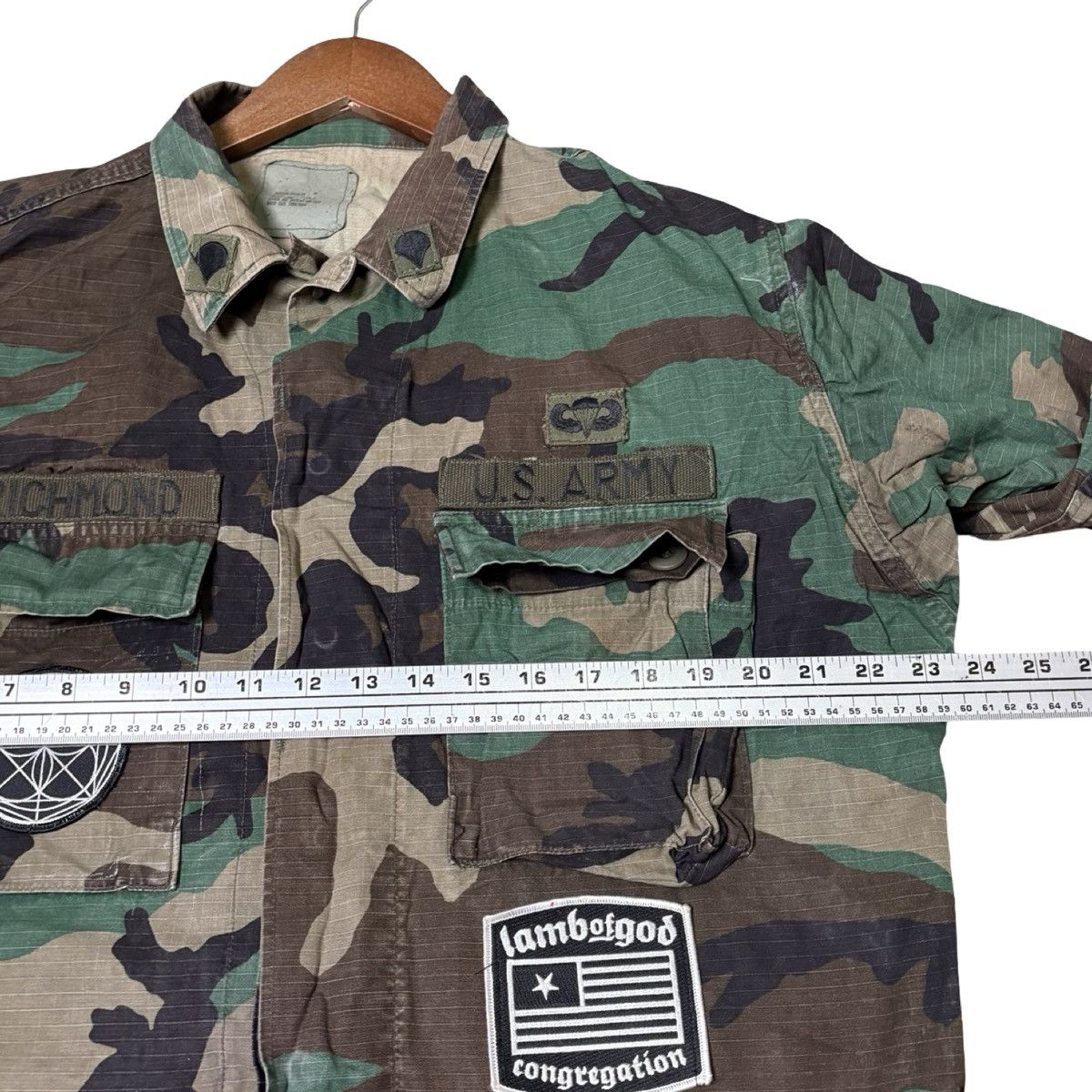 Other Military Field Jacket Lamb Of God Something To Die For M Size US M / EU 48-50 / 2 - 6 Thumbnail