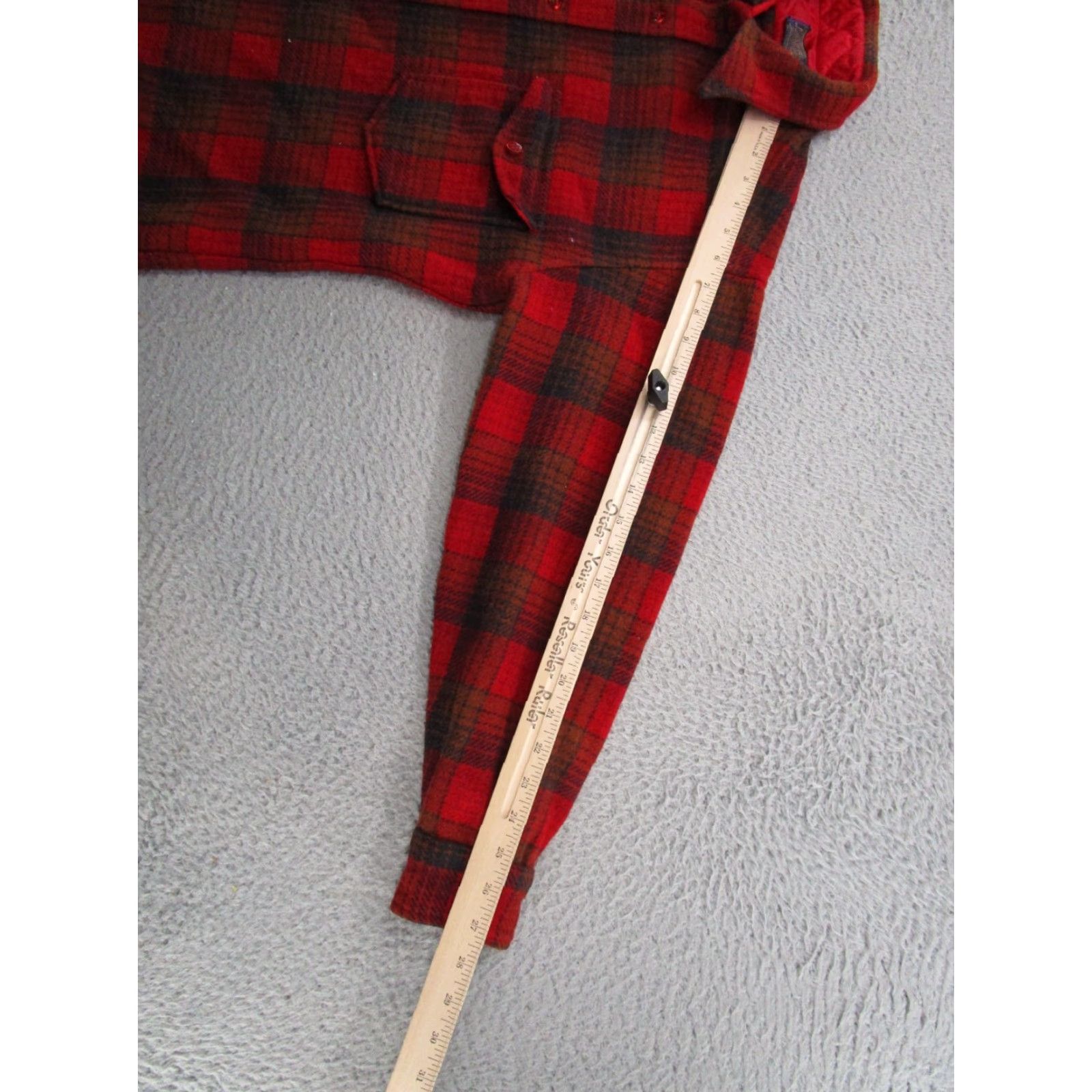 Pendleton VINTAGE Pendleton Wool Jacket Shirt Shacket Plaid Mens Size L Outdoors Camping Size US L / EU 52-54 / 3 - 6 Thumbnail