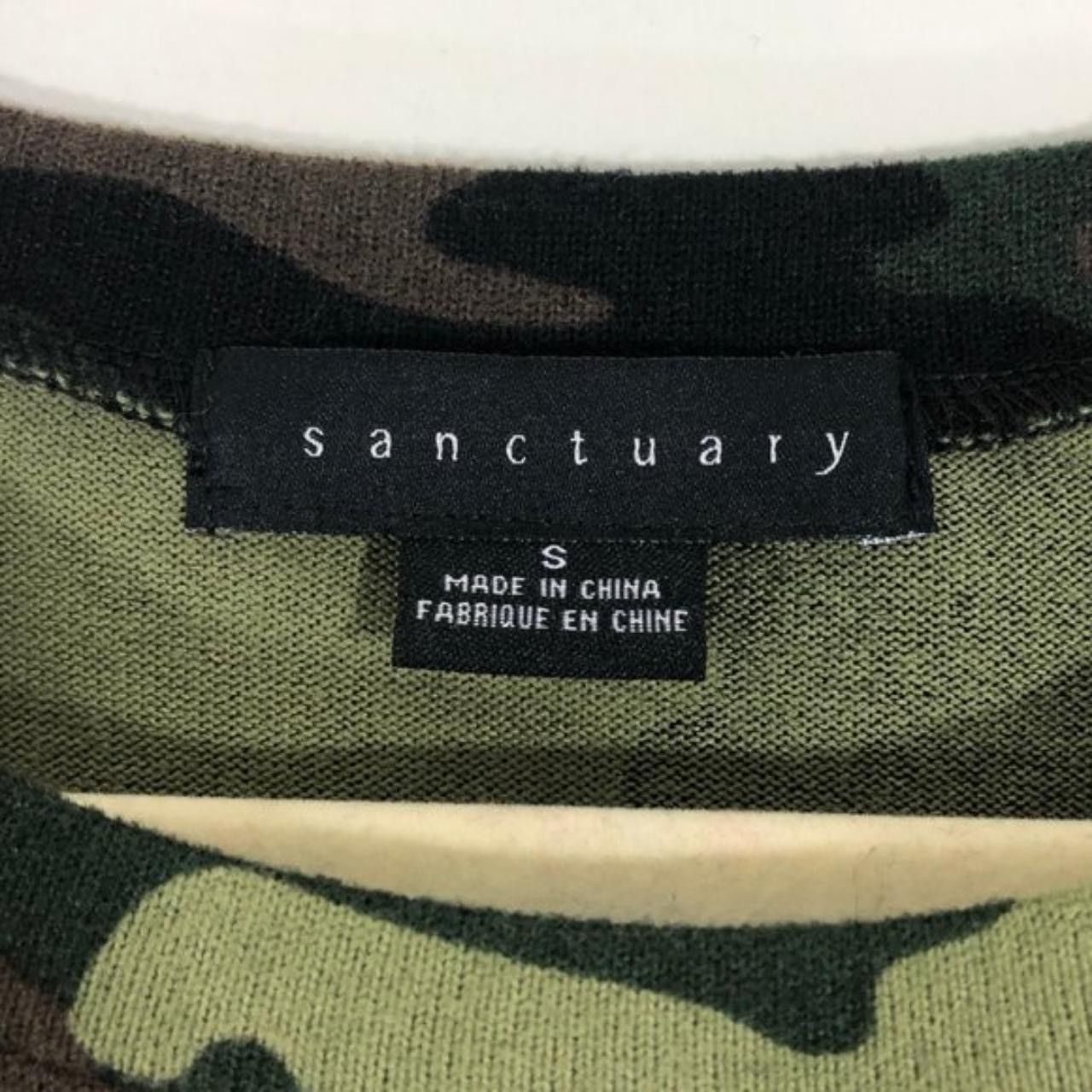 Sanctuary New Sanctuary Camo Lightweight Knit Crewneck Pocket Sweater Size S / US 4 / IT 40 - 8 Thumbnail