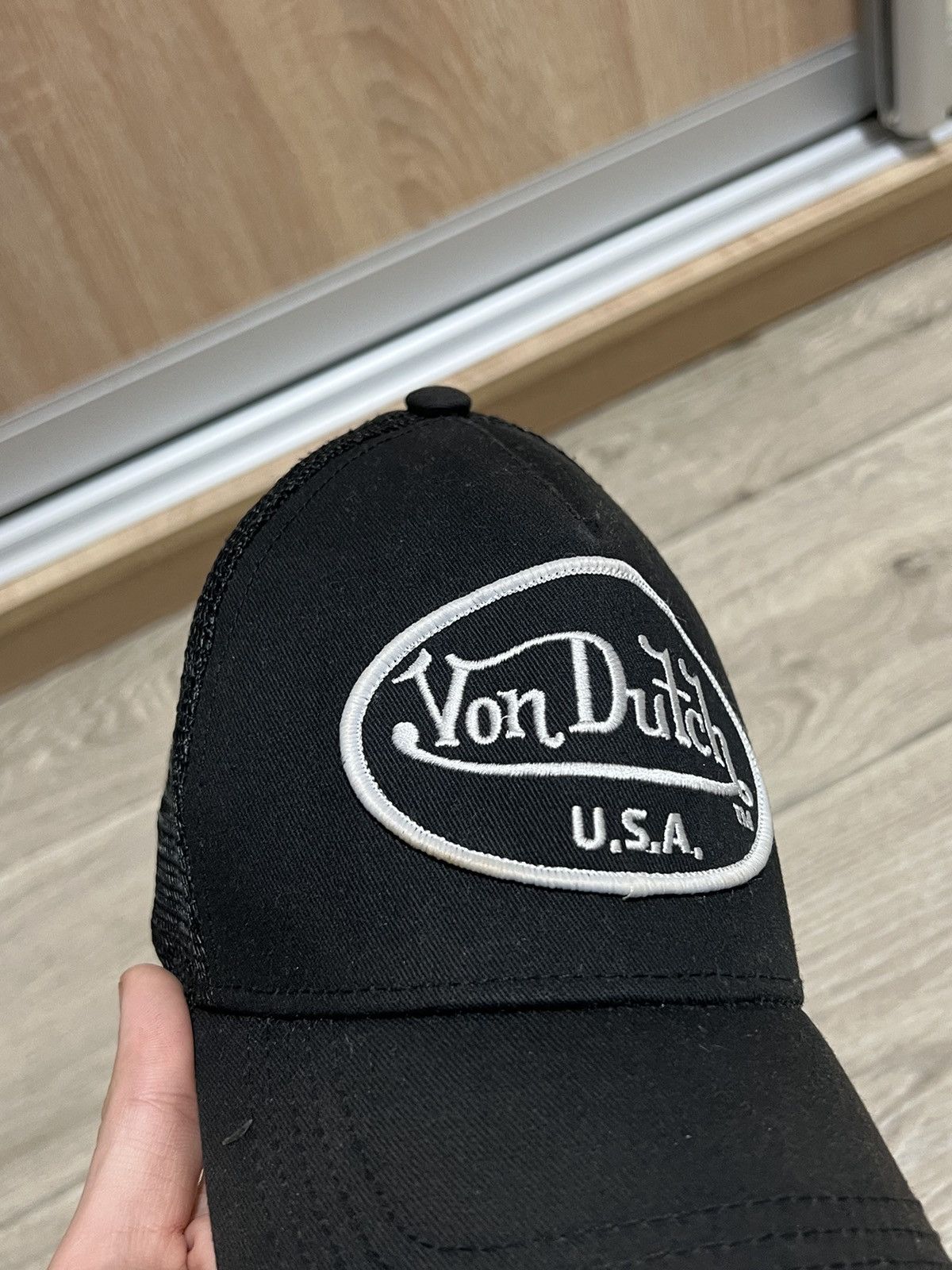 Vintage × Von Dutch Von Dutch USA trucker hat big logo Size ONE SIZE - 2 Thumbnail
