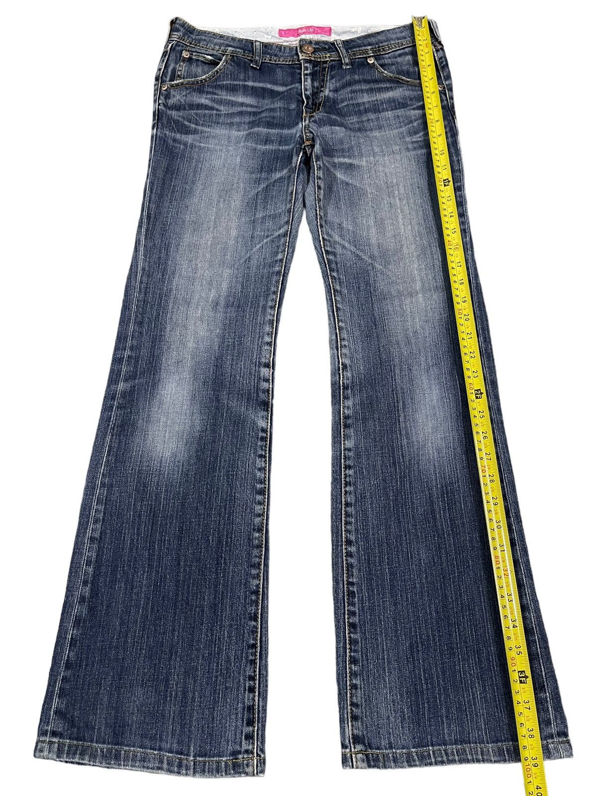 Hysteric Glamour Vintage Japanese Brand Blue Wash Style Flare Jeans Size US 30 / EU 46 - 8 Thumbnail
