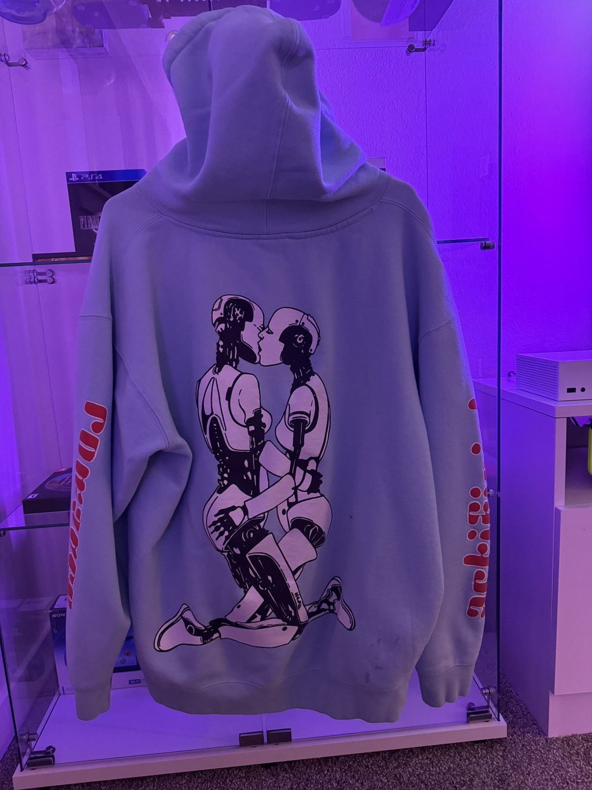 Pleasures Pleasures Cyber Love Hoodie Size US XL / EU 56 / 4 - 4 Thumbnail