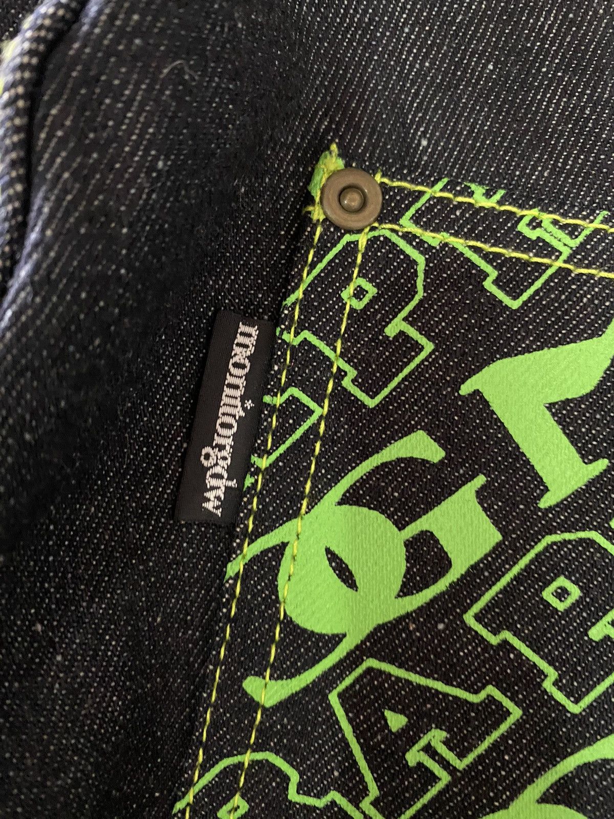 Momotaro Jeans Monitor GDW Streetwear Like Momotaro Size US 35 - 4 Thumbnail