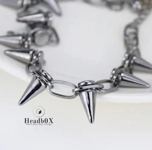 Jewelry Mizuho x Reiya Harajuku Choker Spike Rivet Necklace Size ONE SIZE - 2 Thumbnail