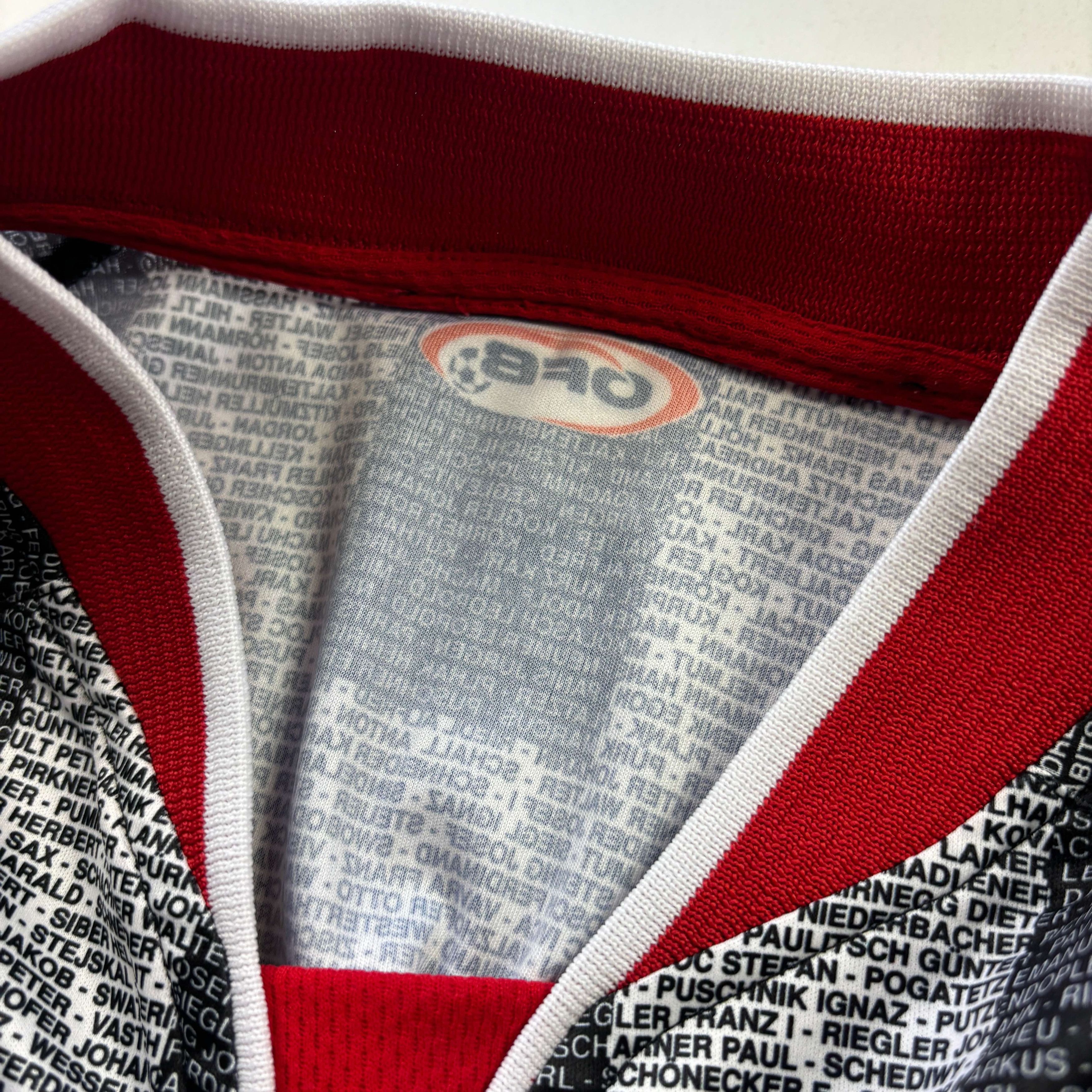 Other Austria 2004 special centenary football jersey shirt size L Size US L / EU 52-54 / 3 - 6 Thumbnail