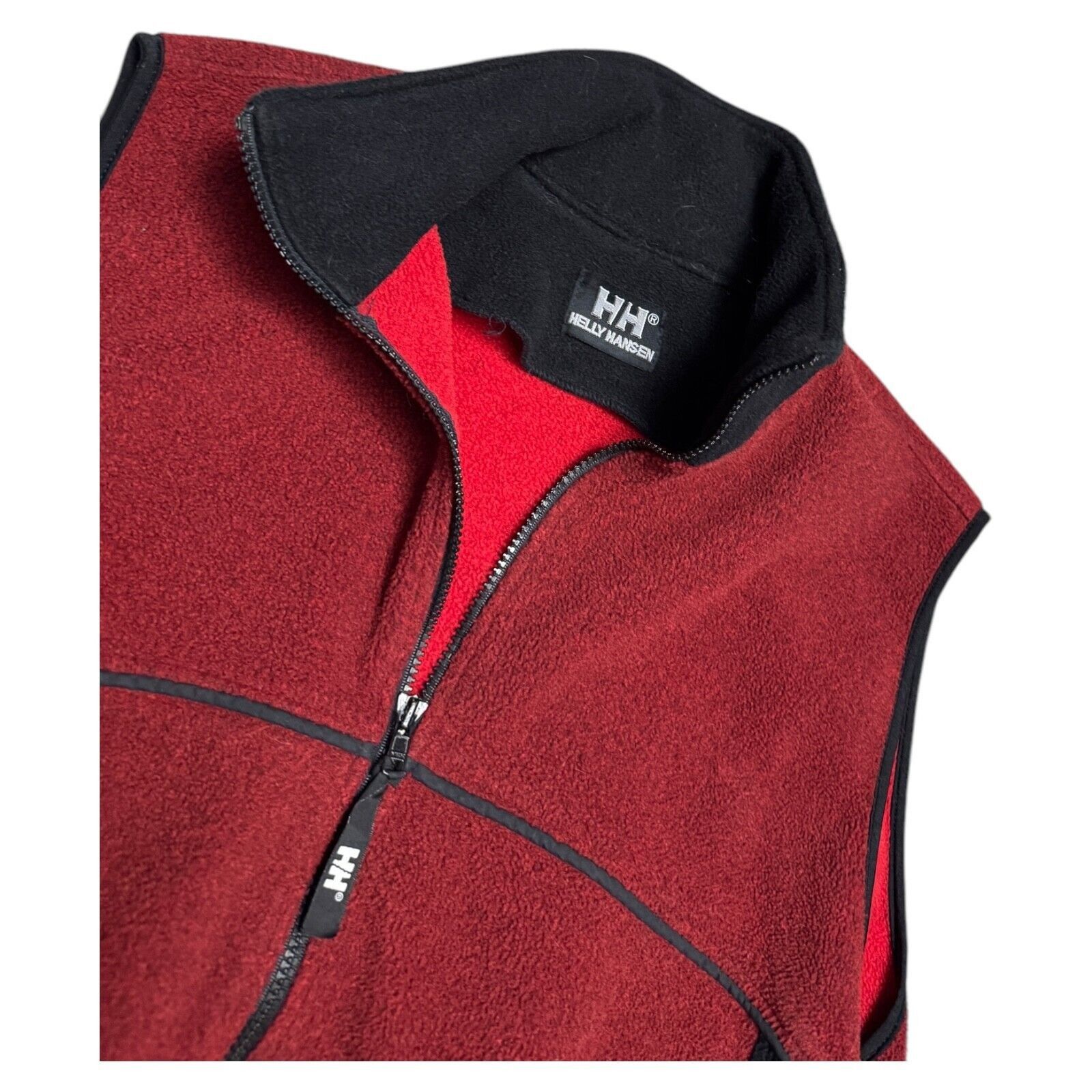 Helly Hansen HELLY HANSEN VINTAGE 90s Fleece Red Outdoor Vest Large Size US L / EU 52-54 / 3 - 8 Thumbnail