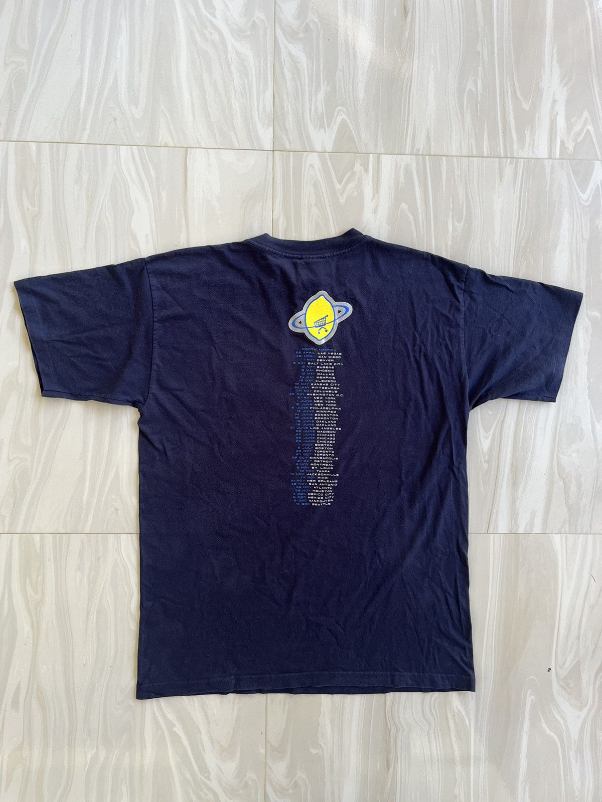 Band Tees × Vintage 🔥Rare Vintage U2 Popmart 90s tee like Liam Gallagher Size US L / EU 52-54 / 3 - 4 Thumbnail