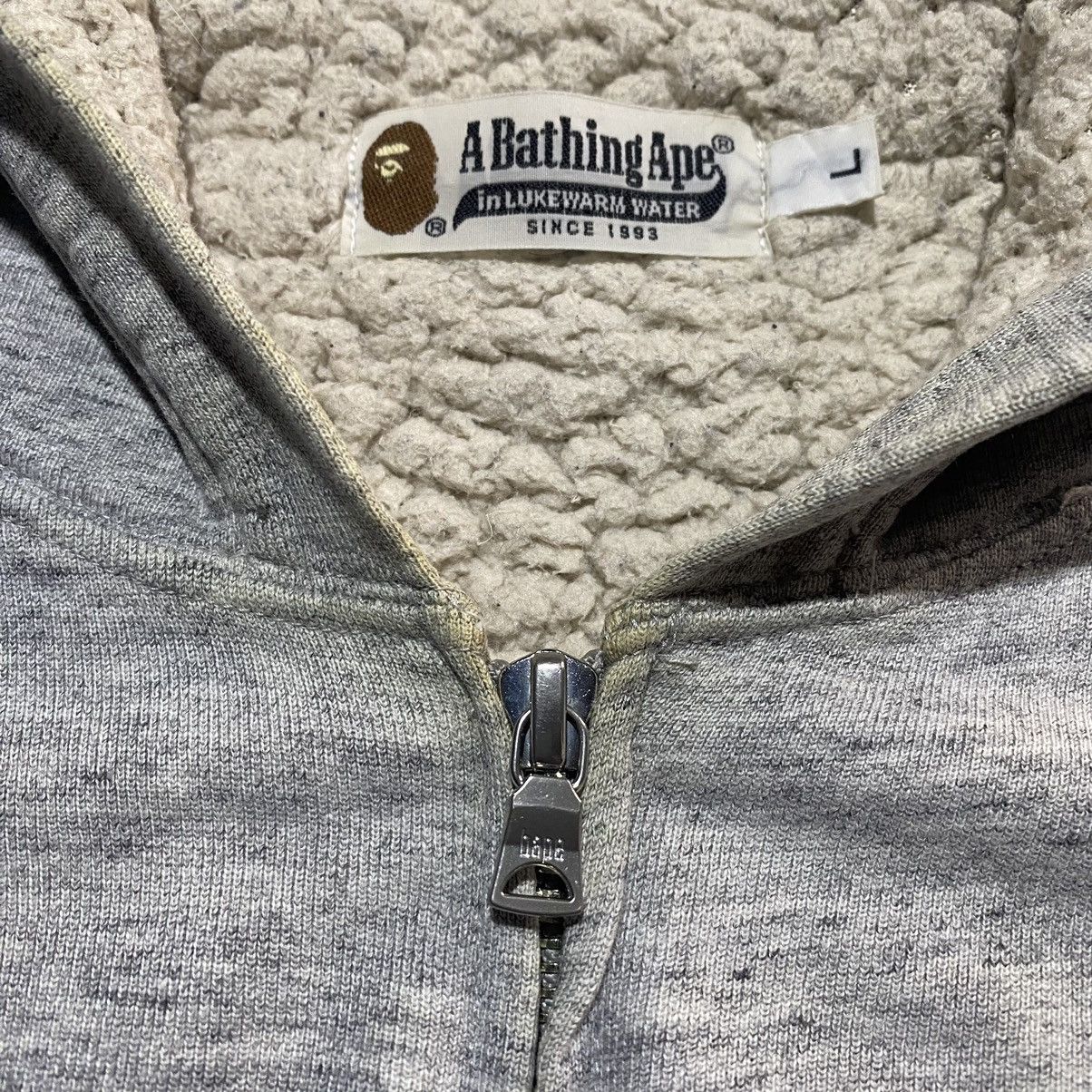 Bape Sherpa Zip Hoodie Size US L / EU 52-54 / 3 - 5 Thumbnail