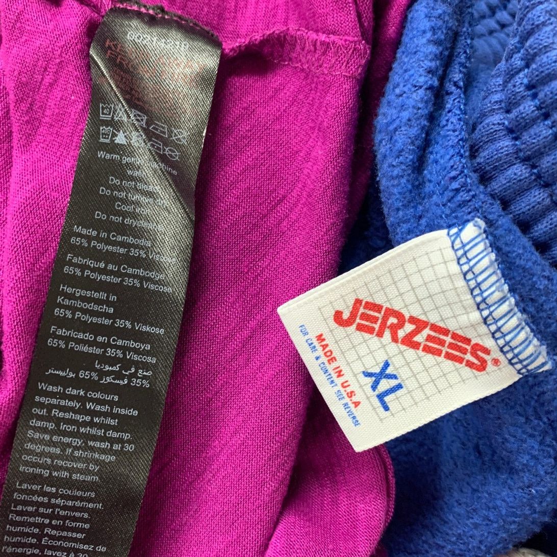 Avenue Lot of 2 Avenue Jerzees Womens XL 14 Shirt Sweatpants Outfit Size 36" / US 14 / IT 50 - 4 Thumbnail
