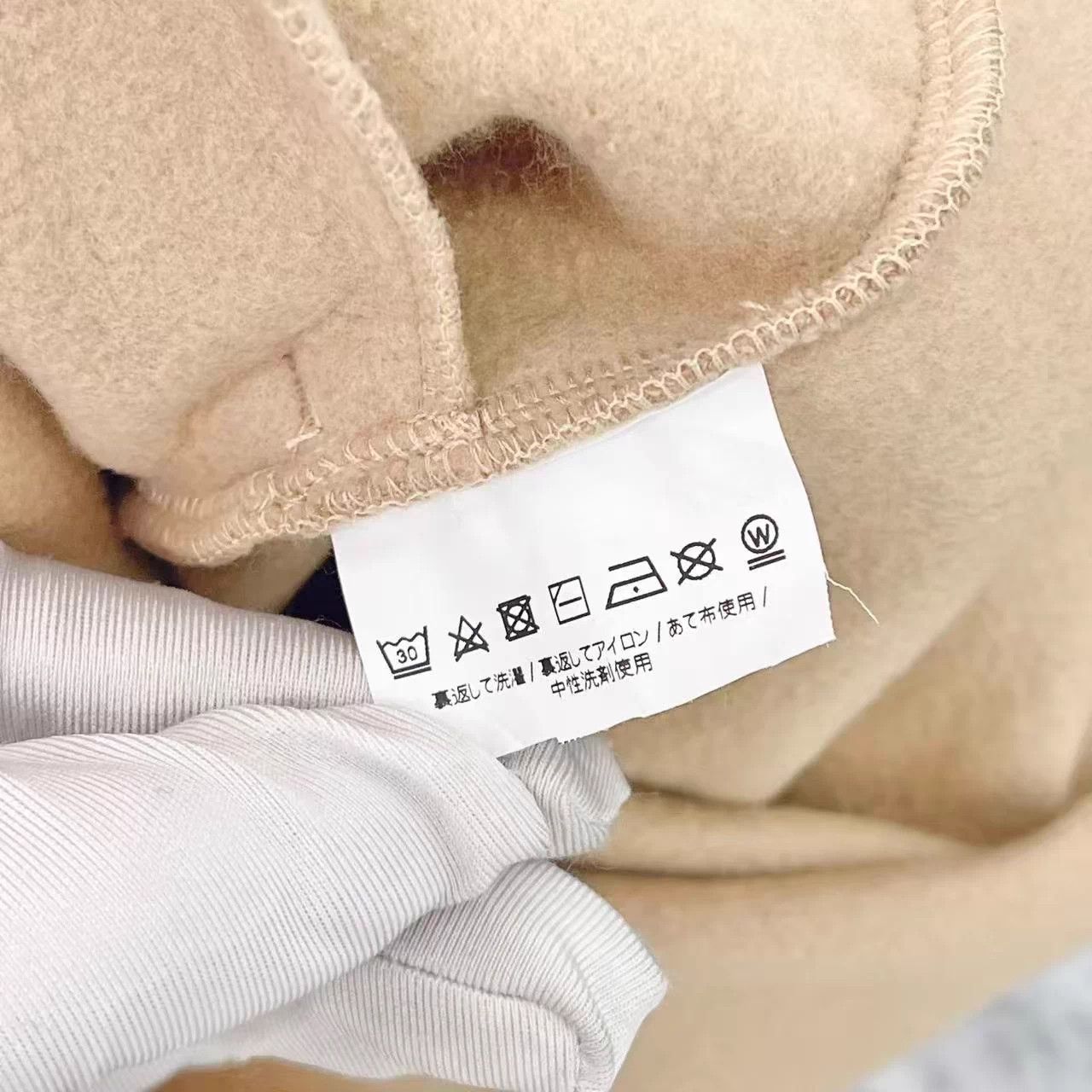 Max Mara Max Mara 98% New Camel Fleece Hoodie Dress w/ Logo Size L / US 10 / IT 46 - 8 Thumbnail