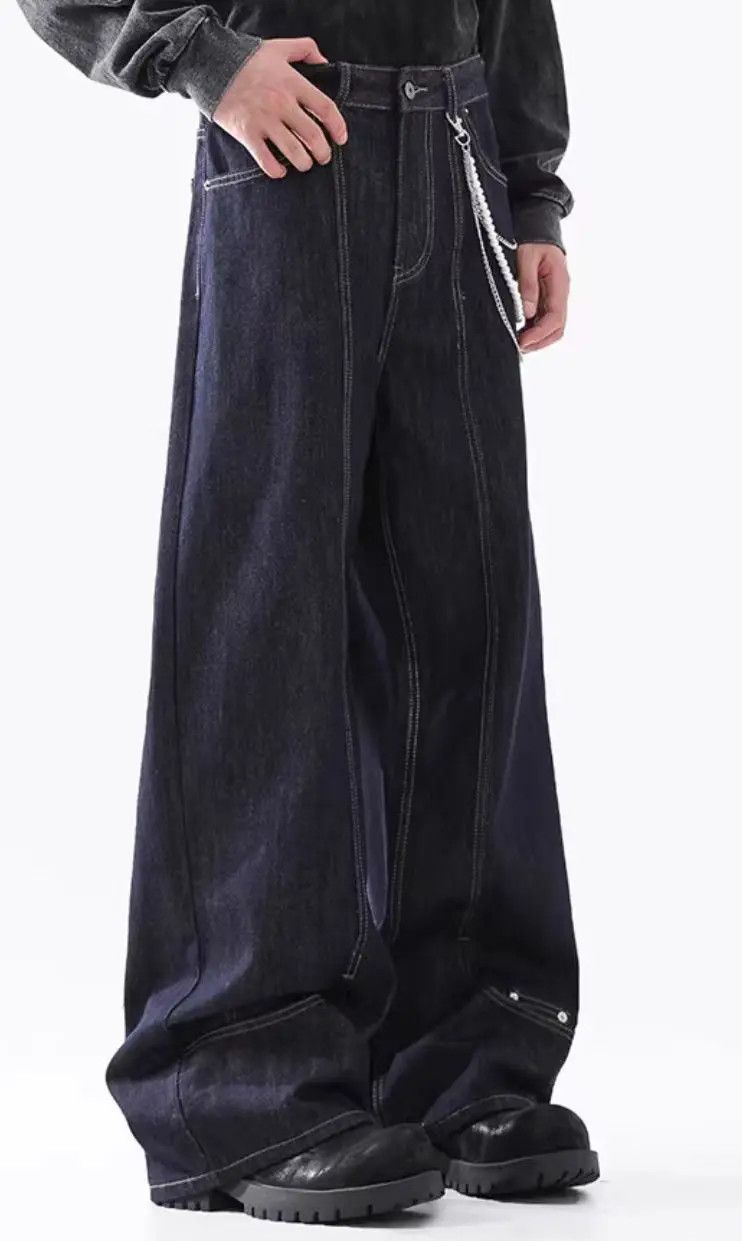 Designer × Japanese Brand Vintage Hip Hop Punk Loose Casual Pants Size US 33 - 3 Thumbnail