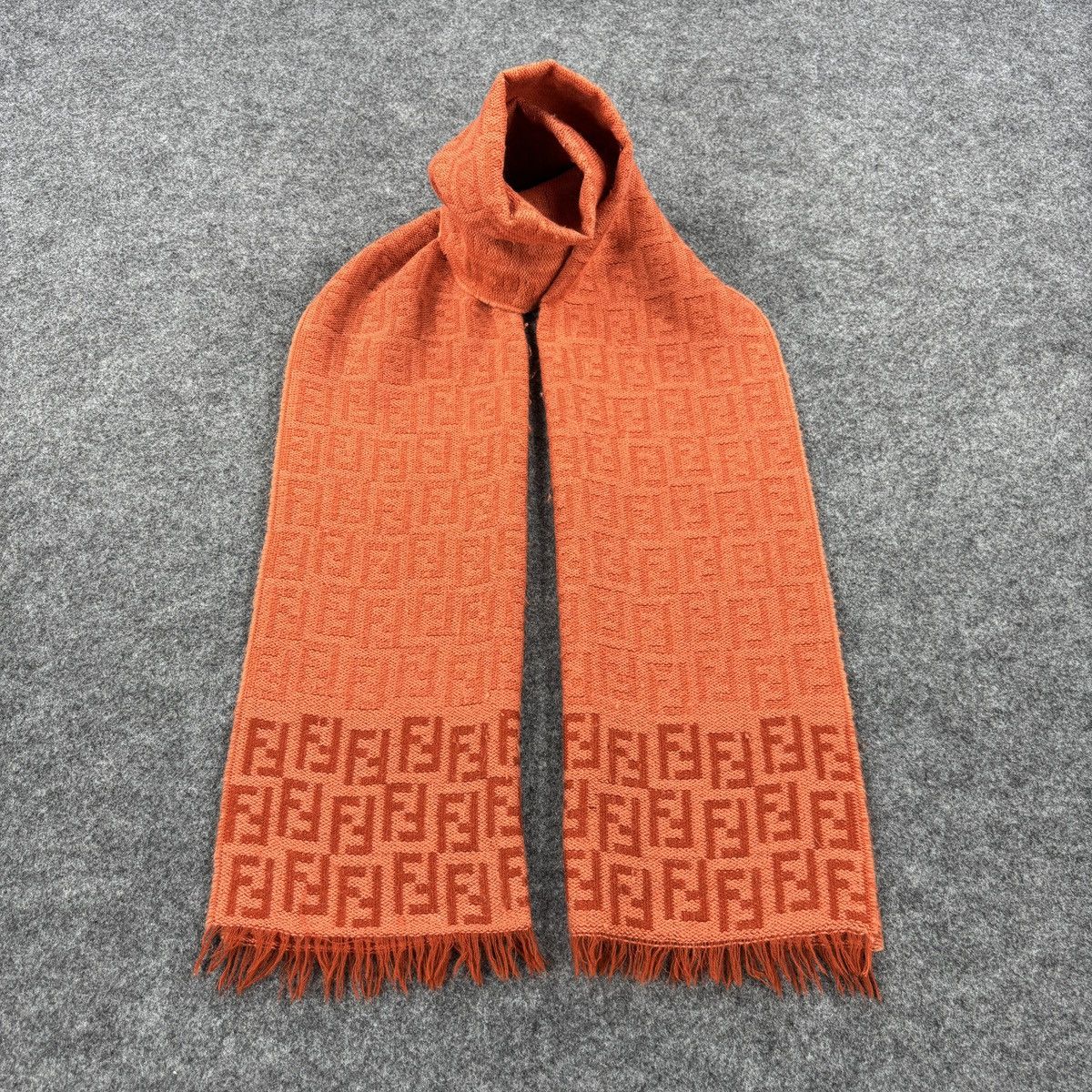 Fendi × Vintage Fendi Scarf # D733 # Muffler # Neckwear Size ONE SIZE - 1 Thumbnail