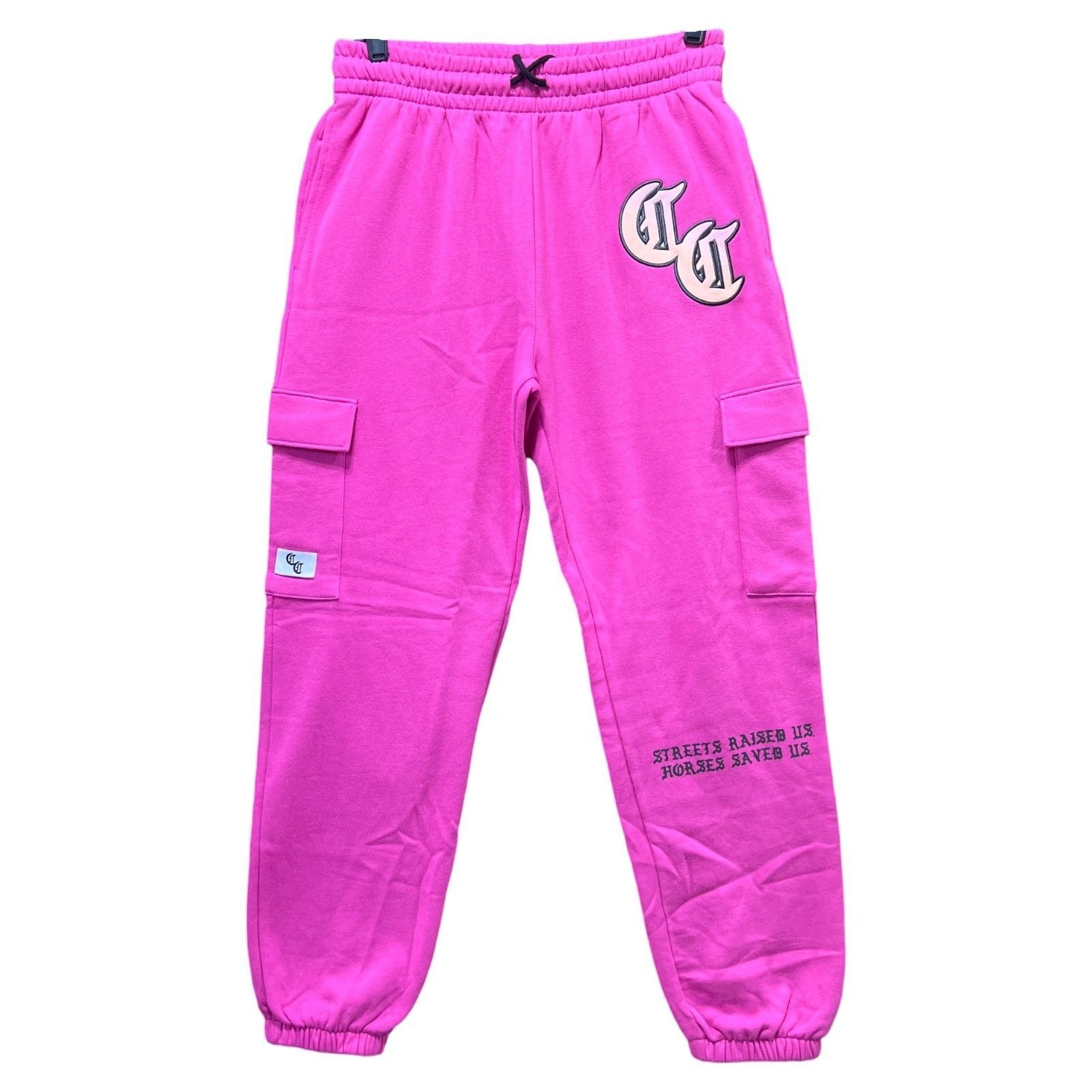 Other Hybrid Apparel - Women's Cargo Sweatpants - Pink - Medium Size 28" / US 6 / IT 42 - 1 Thumbnail