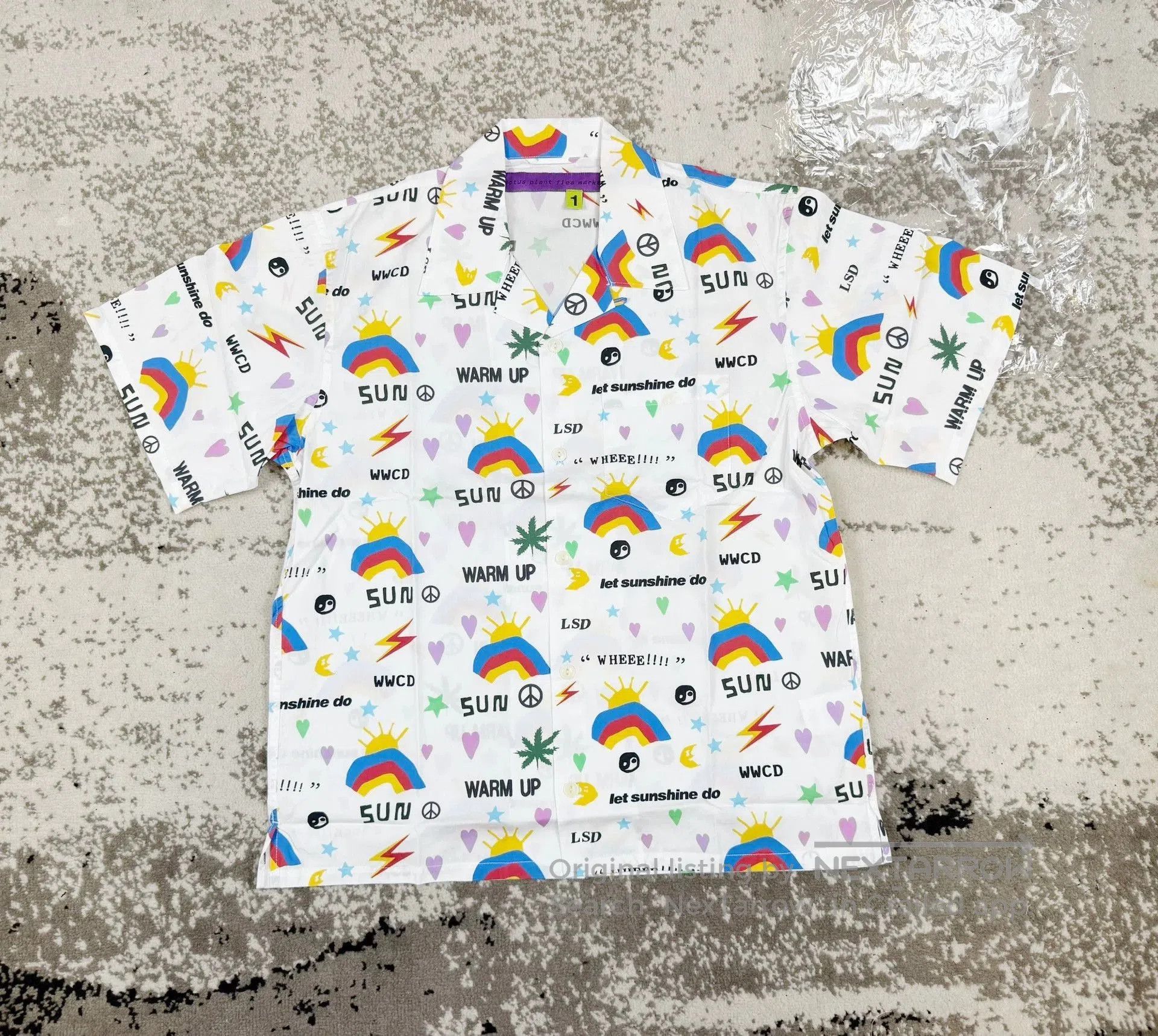 Human Made Multi Print Short Sleeve Button Up Shirt. Size US S / EU 44-46 / 1 - 1 Thumbnail