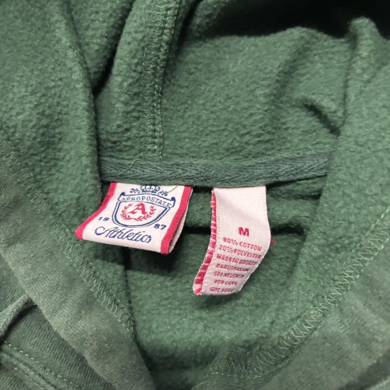 Aeropostale × Vintage Crazy Vintage Y2K/2000s Cute Green Aeropostale Hoodie! Size M / US 6-8 / IT 42-44 - 6 Thumbnail