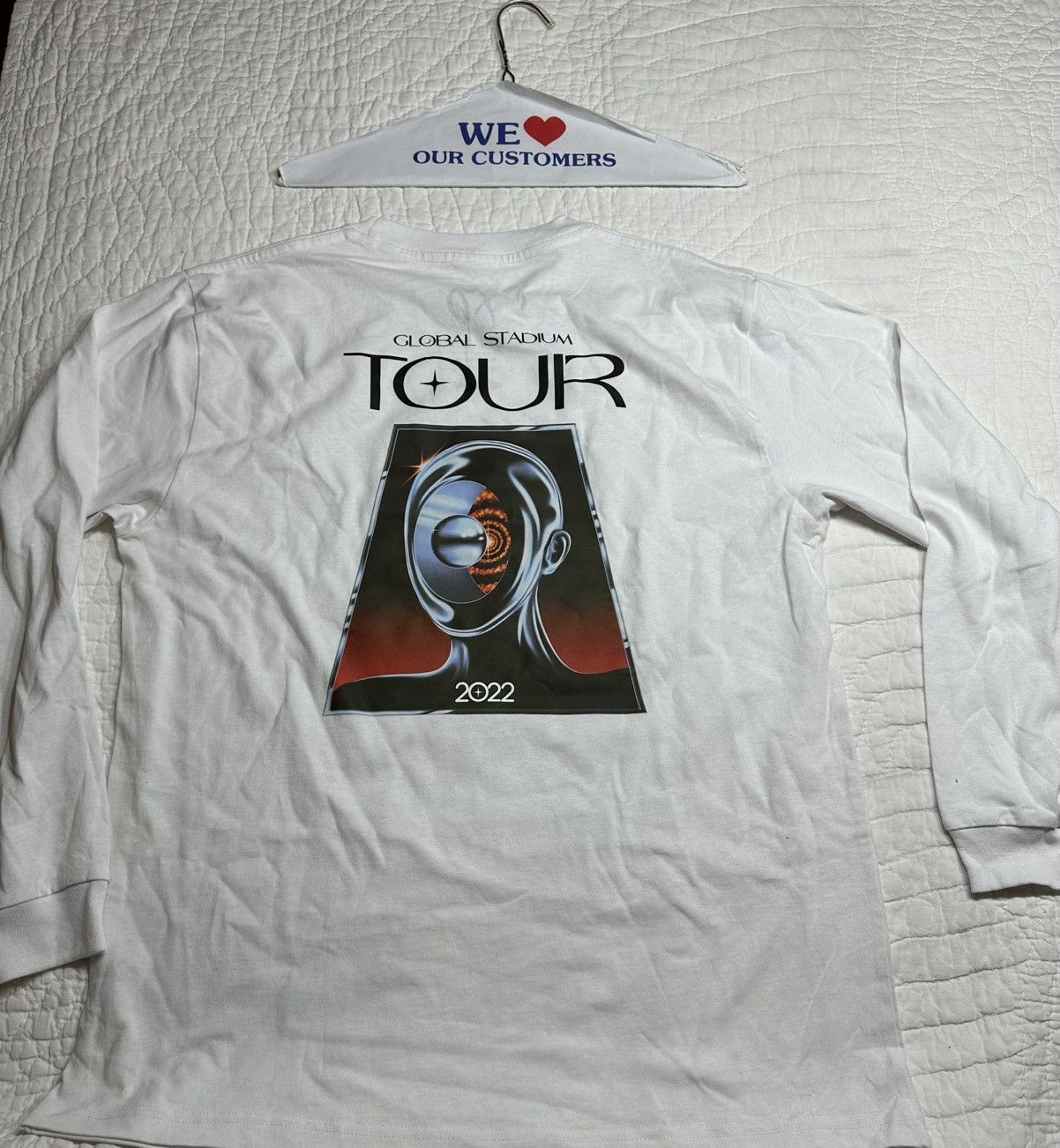 Band Tees × The Weeknd × XO The Weeknd After Hours Til Dawn Global Tour Tee- New Large Size US L / EU 52-54 / 3 - 2 Thumbnail