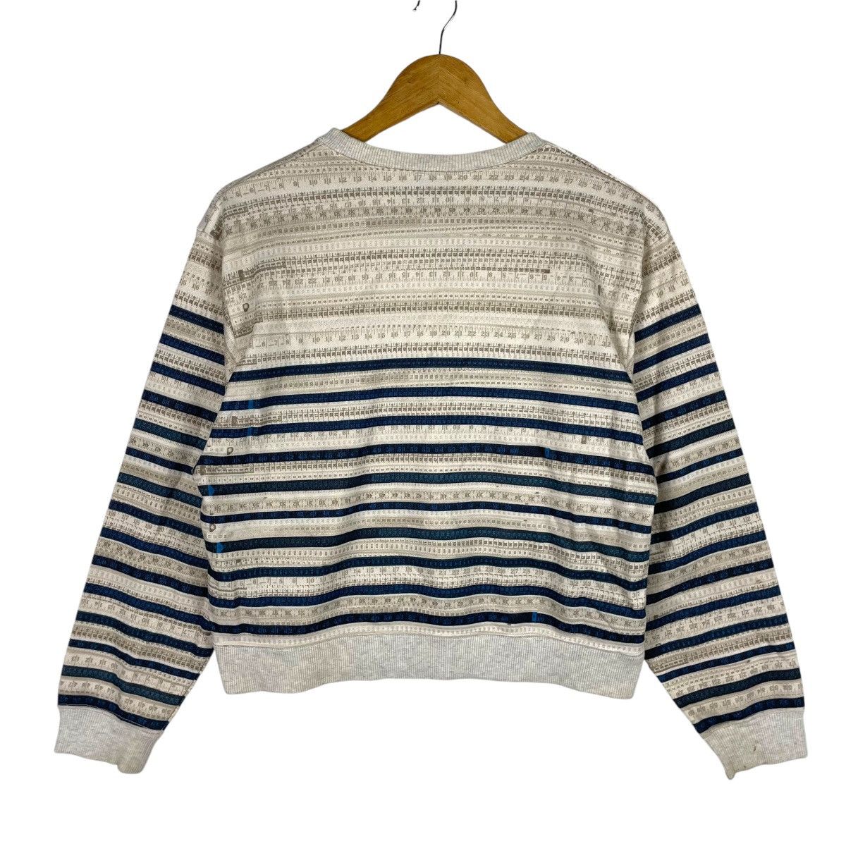 Jean Paul Gaultier 💥CROPPED JPG STRIPPED PULLOVER SWEATSHIRT Size S / US 4 / IT 40 - 4 Thumbnail
