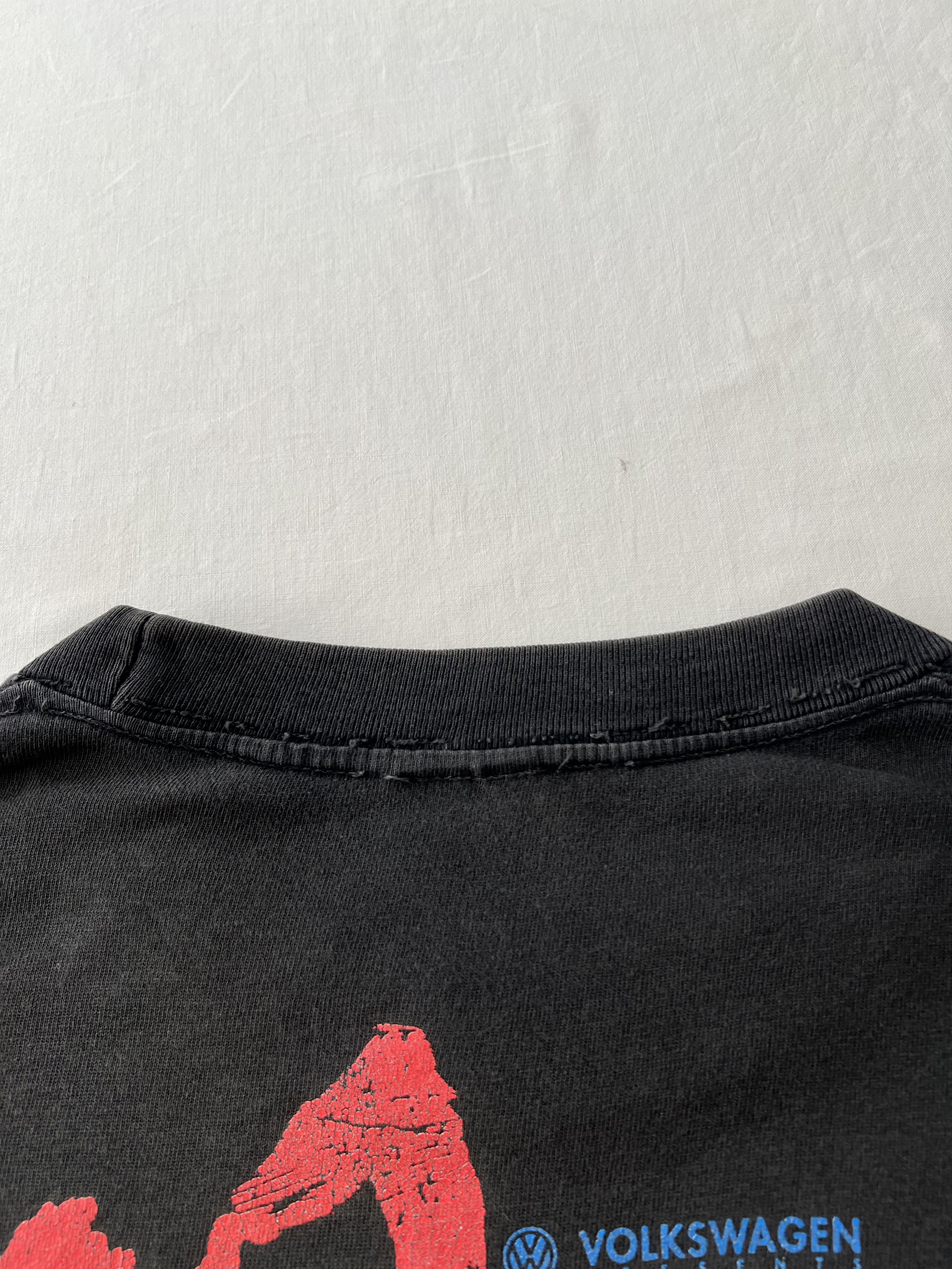 Band Tees Vintage 1995 The Rolling Stones Voodoo Lounge Black T-shirt Size US XL / EU 56 / 4 - 23 Thumbnail