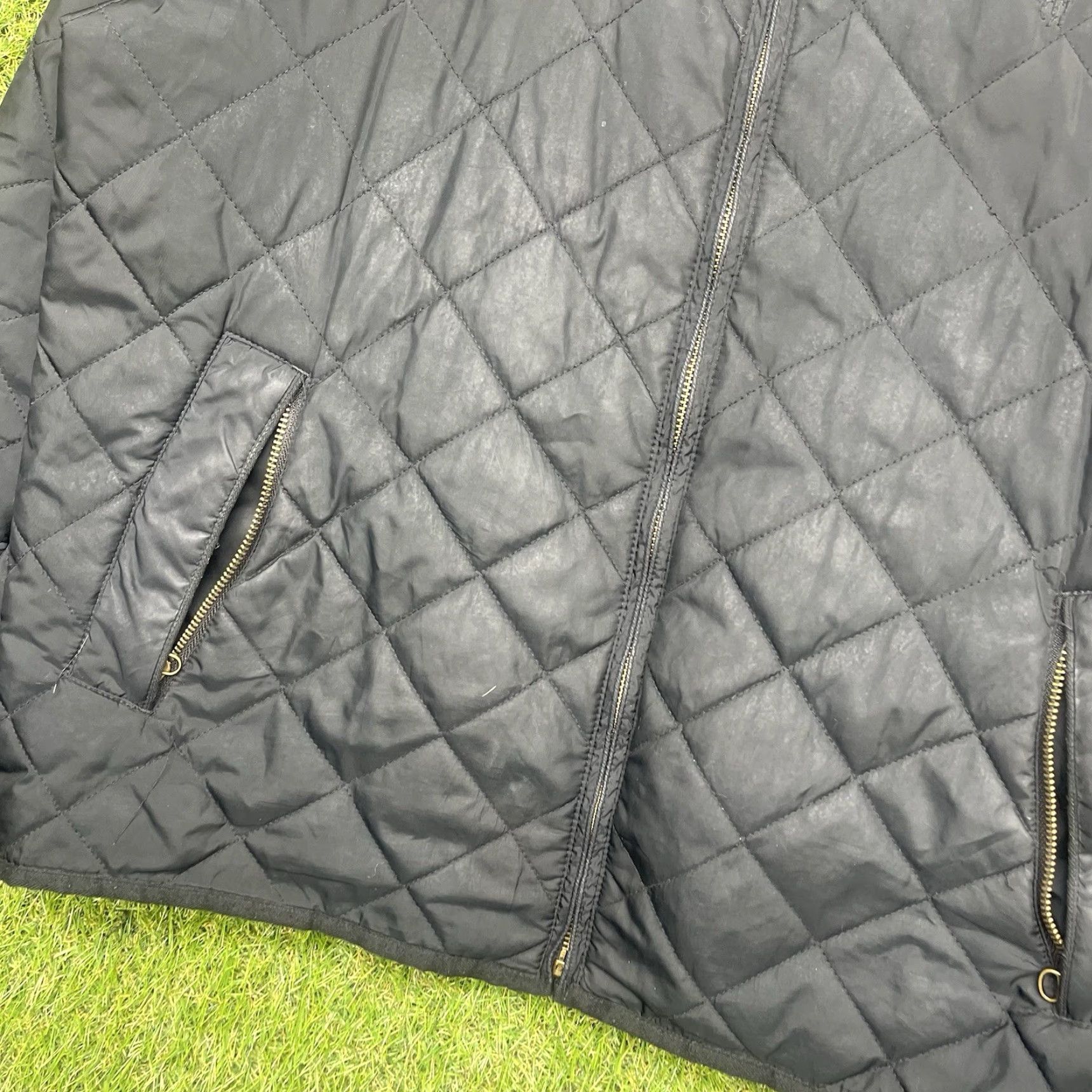 Ralph Lauren Ralph Lauren Jacket Womens Medium Black Quilted Zip Up Collared Designer Puffer Size M / US 6-8 / IT 42-44 - 2 Thumbnail