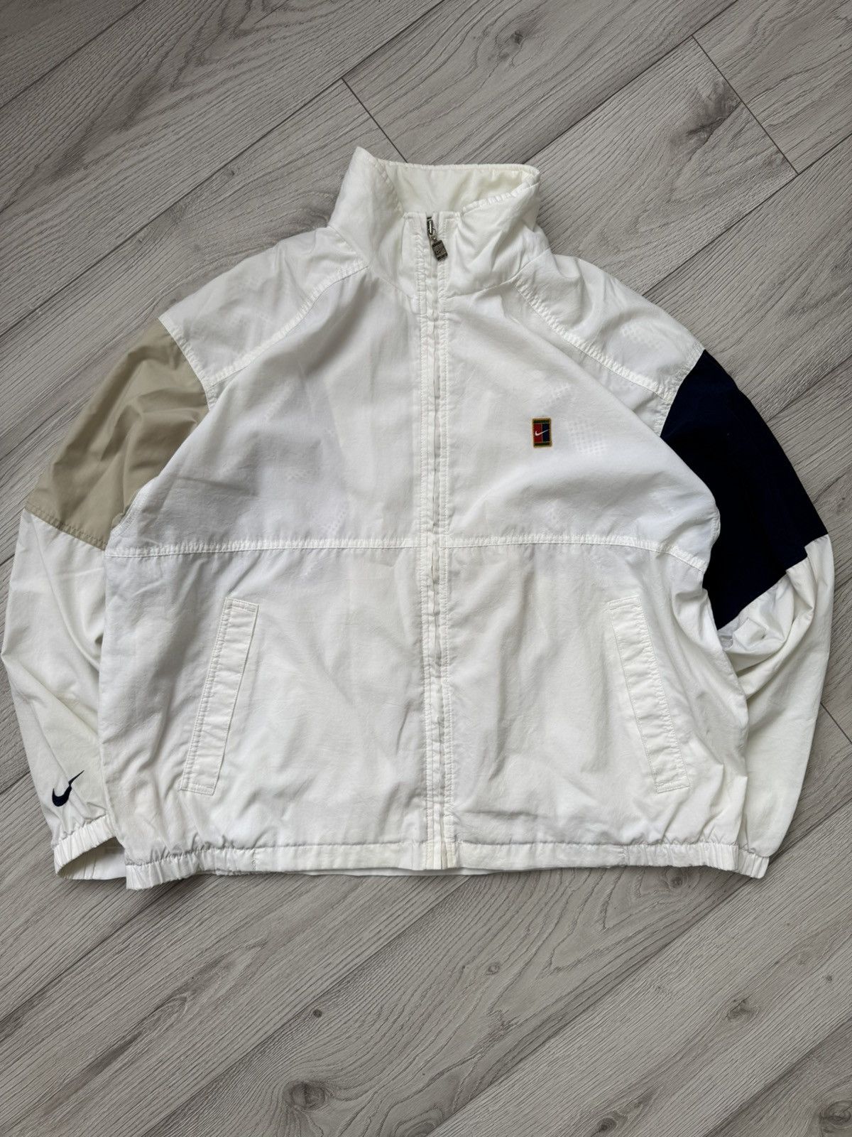 Nike Vintage Nike Court Nylon Tracksuit Size US XL / EU 56 / 4 - 2 Thumbnail