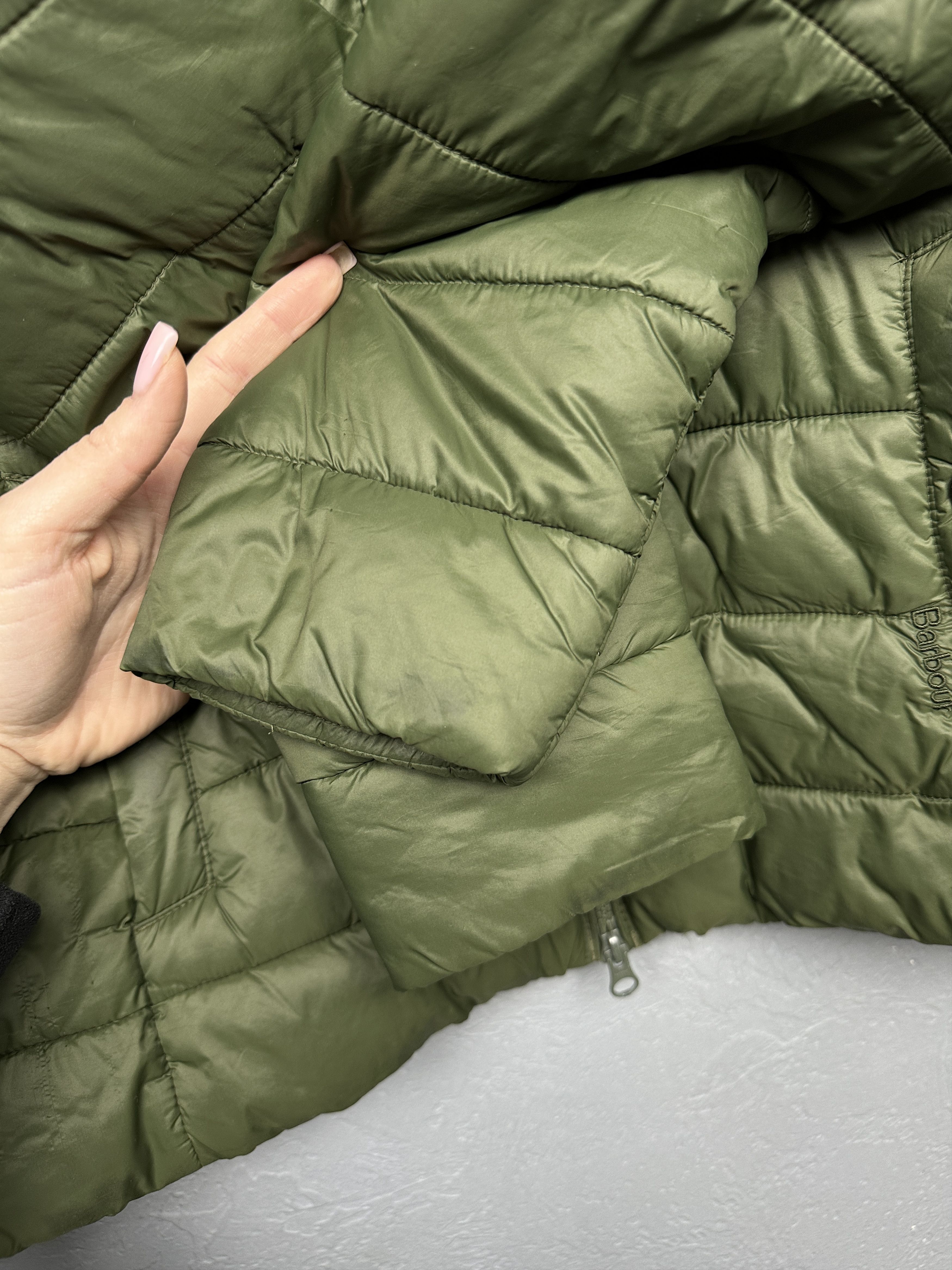 Barbour Barbour Womens Shaw Quilted Puffer Jacket Size L / US 10 / IT 46 - 7 Thumbnail