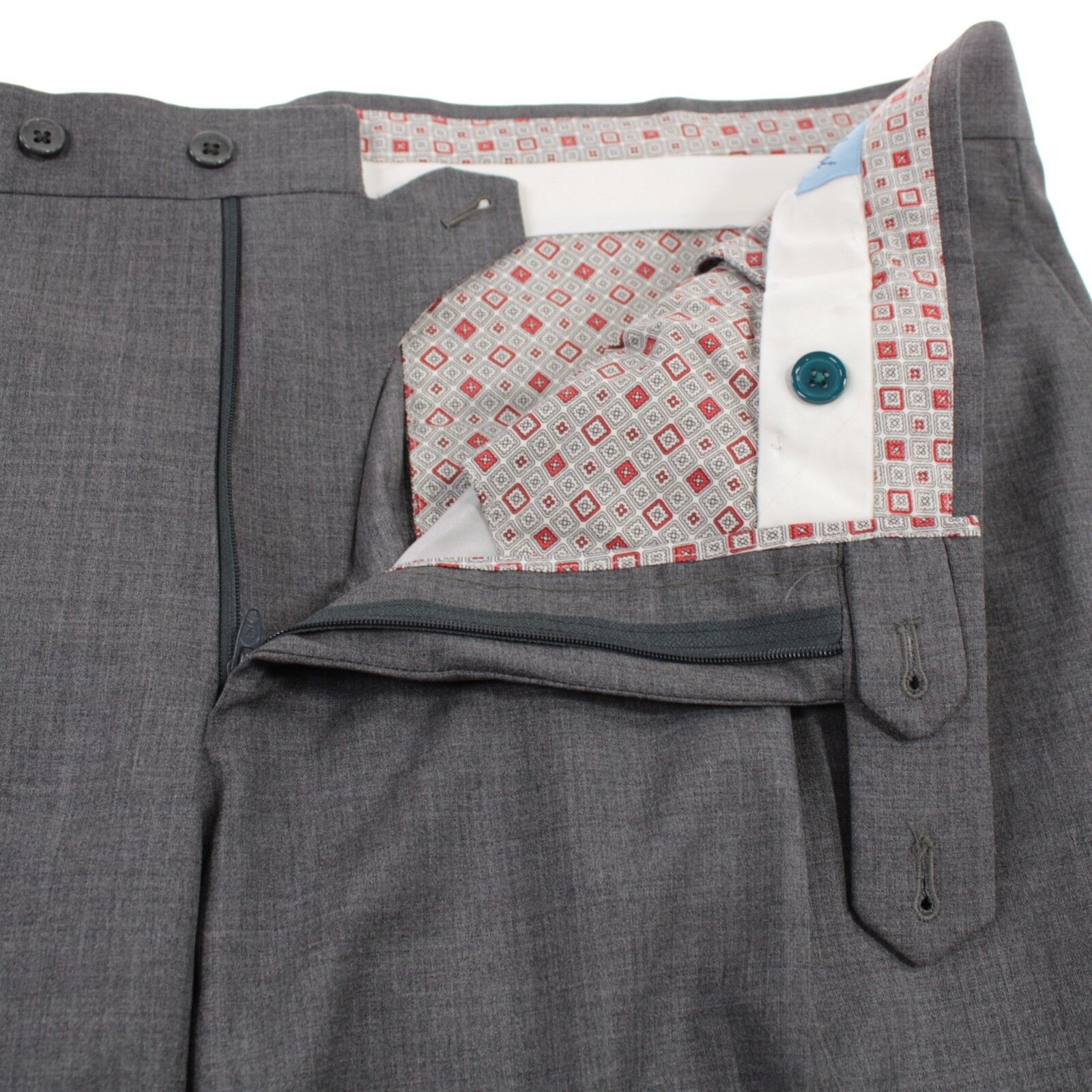 Belvest Belvest New with tags Dress Pants Size 42 US In Gray Size US 42 / EU 58 - 3 Thumbnail