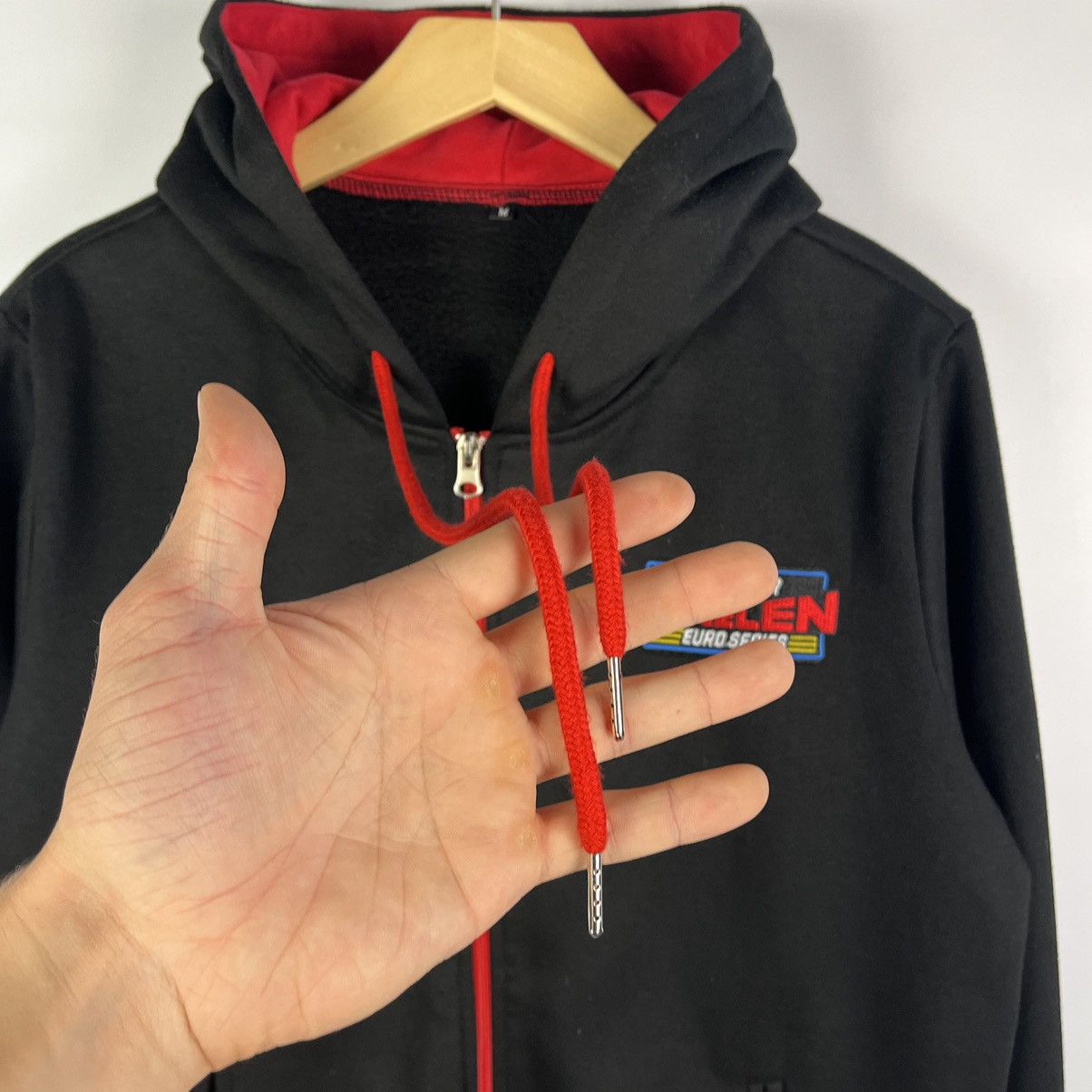 NASCAR USA Nascar Racing Full Zip Hoodie Size M Black Logo Y2K Size US M / EU 48-50 / 2 - 4 Thumbnail