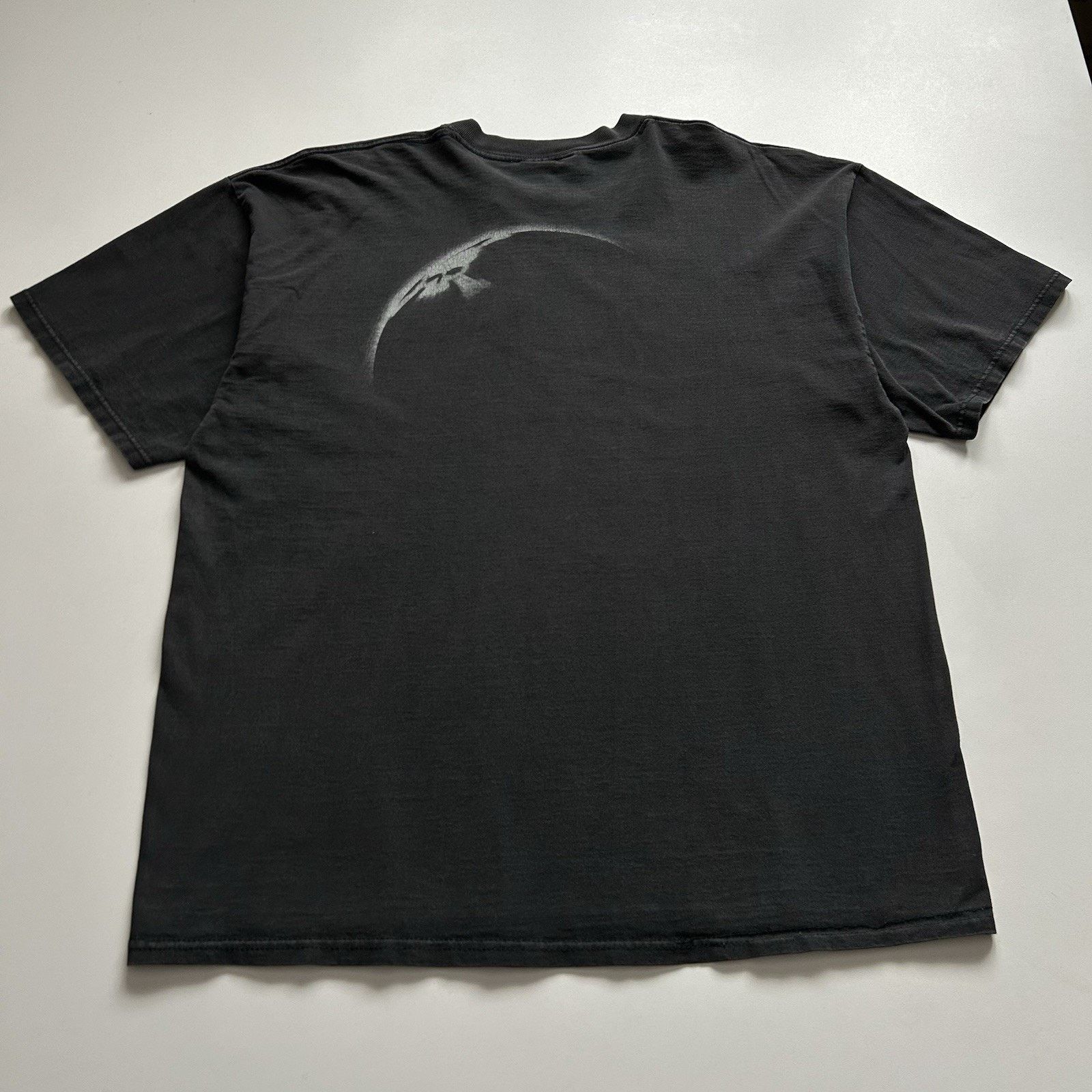 Oakley × Vintage Vintage Oakley Software T Shirt XL Y2K Eclipse Skull Faded Size US XL / EU 56 / 4 - 4 Thumbnail
