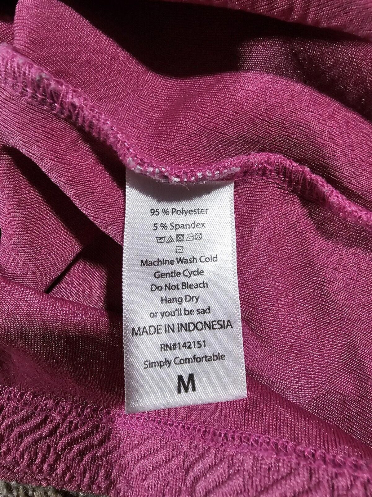Designer LuLaRoe Skirt Medium Pink Knee Length Pull On Pencil Stretch Size 32" / US 10 / IT 46 - 6 Thumbnail