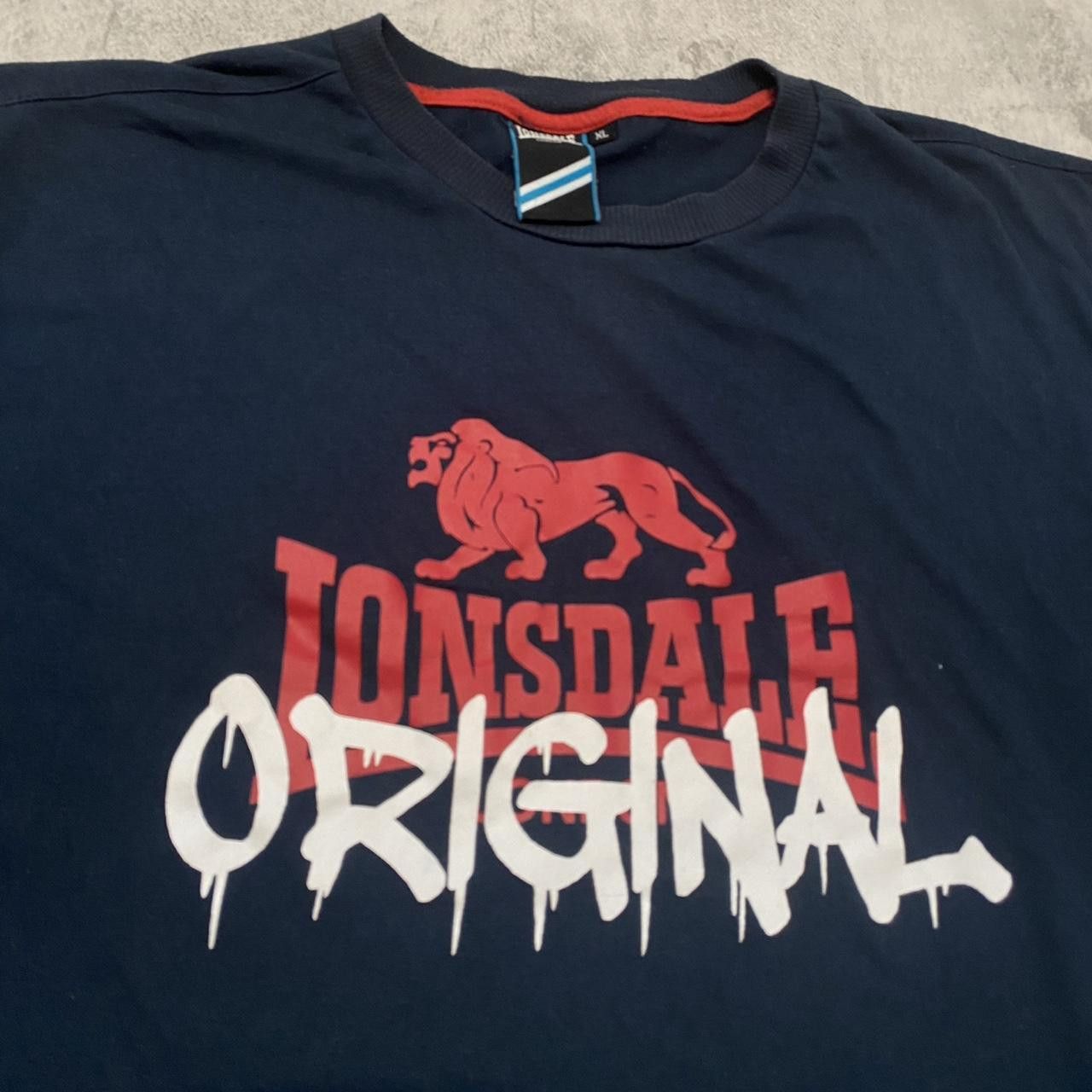 Lonsdale Lonsdale Original T-shirt streetwear Vintage Retro Size US L / EU 52-54 / 3 - 3 Thumbnail