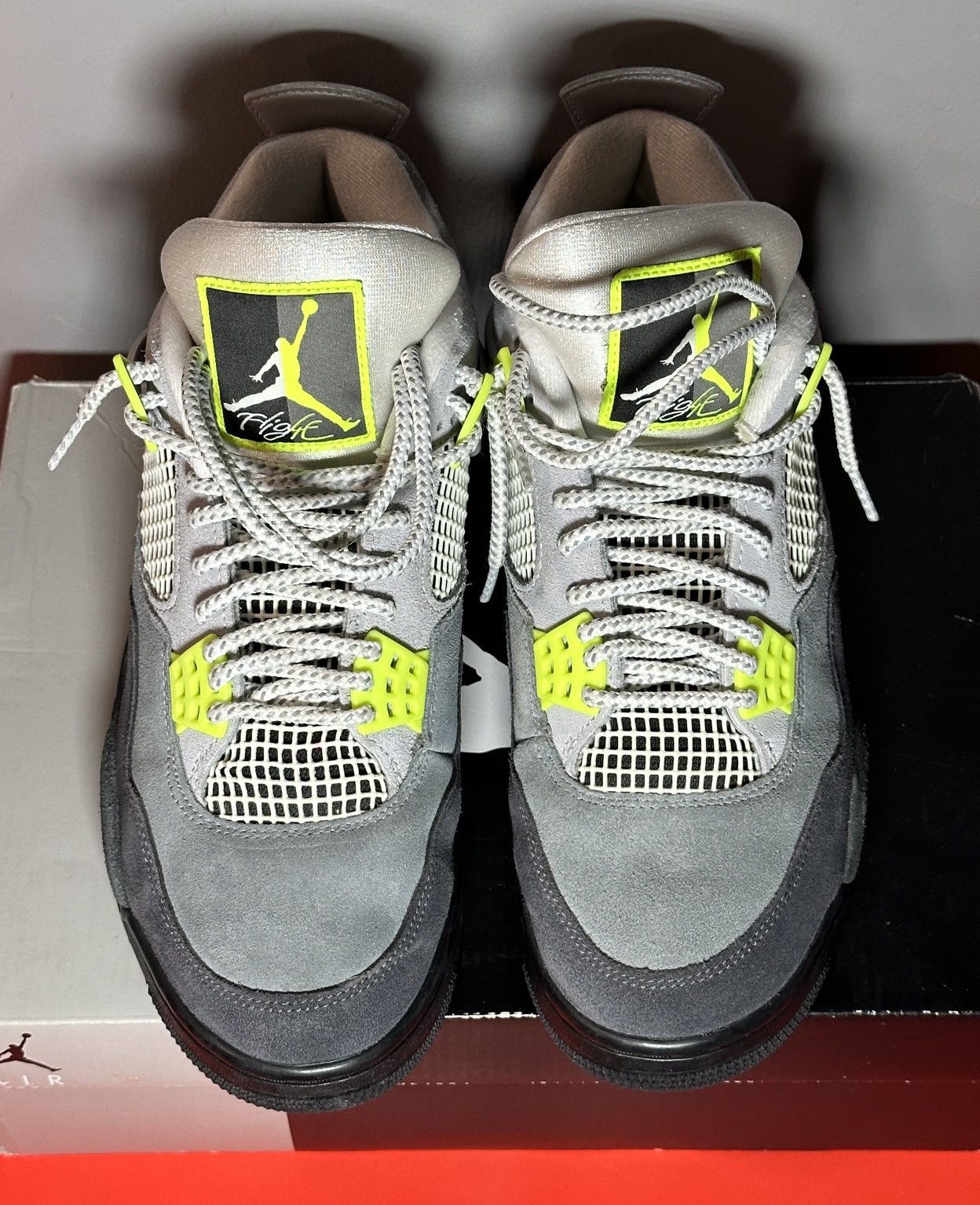 Jordan Brand Size 9 - Jordan 4 Retro SE Mid Neon 95 Size US 9 / EU 42 - 2 Thumbnail