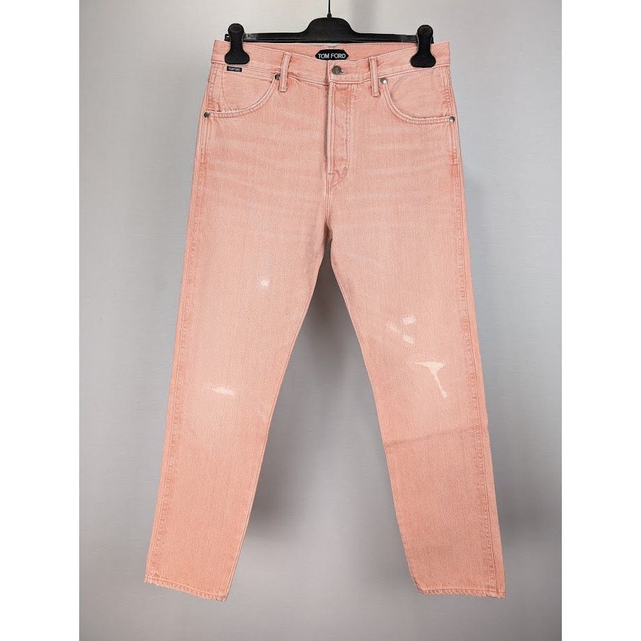 Tom Ford o1rshd1 Denim Tapered in Blush Size US 31 - 1 Thumbnail