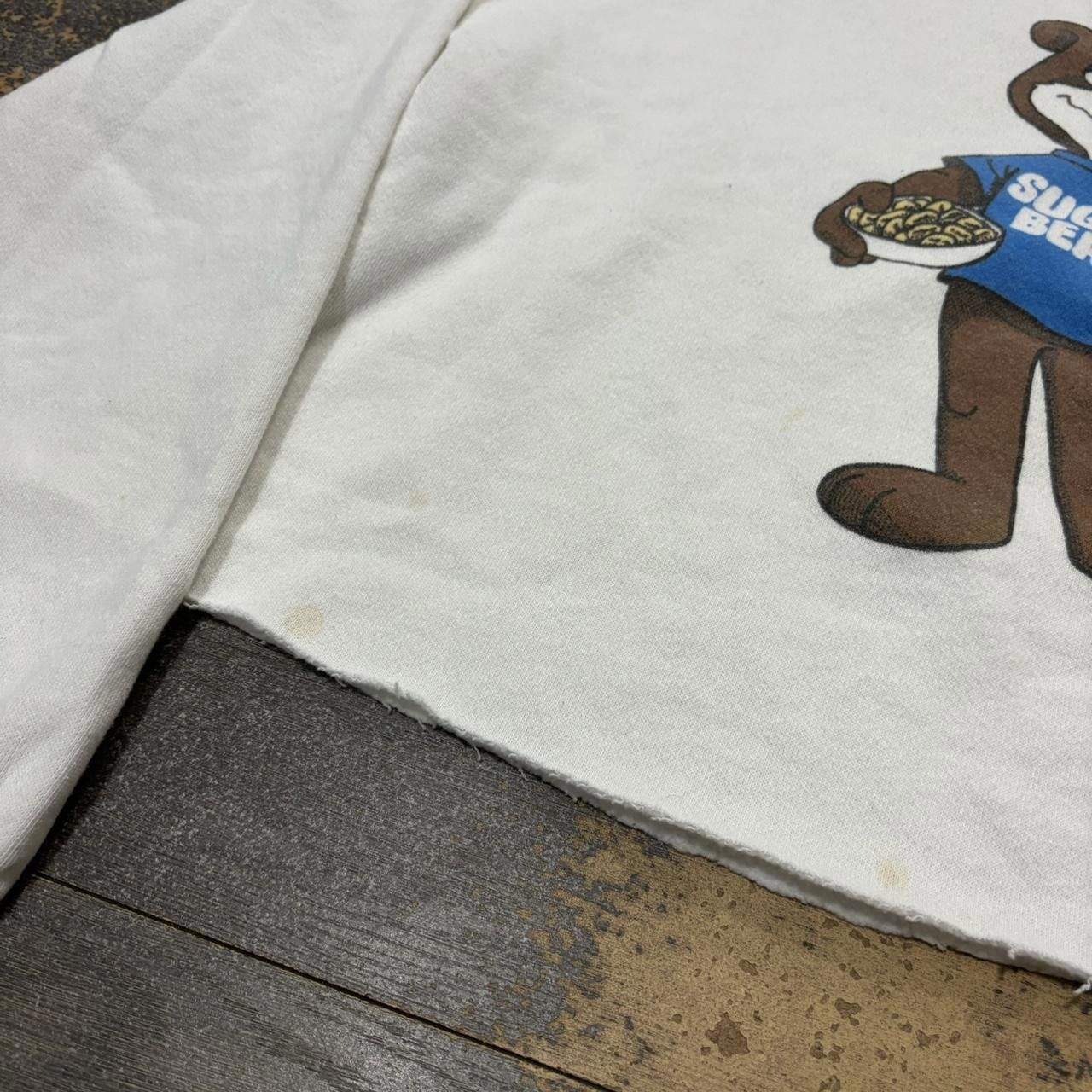 Designer Vintage Sugar Bear The Bear is Back Cropped Crewneck 90s Size M / US 6-8 / IT 42-44 - 5 Thumbnail