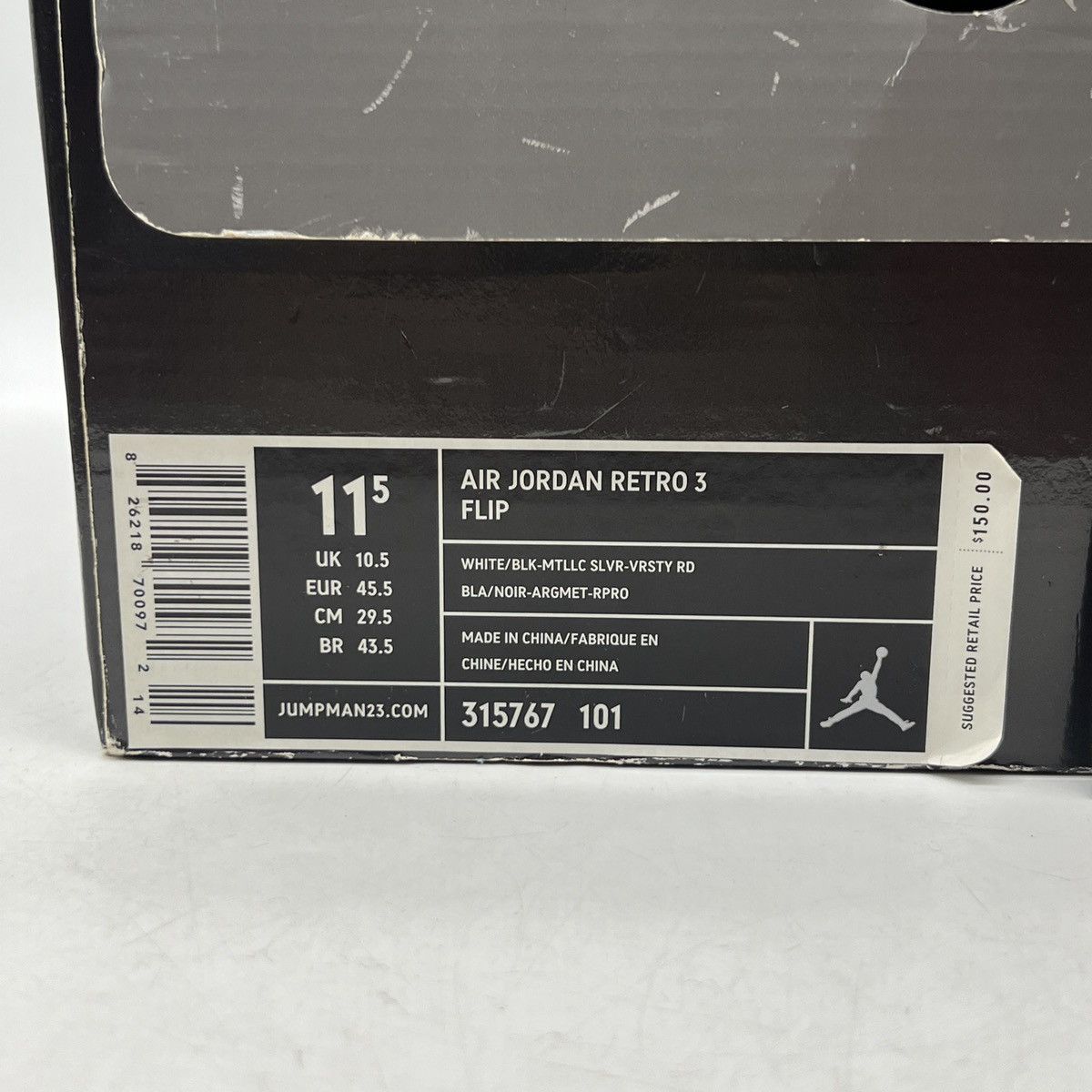 Jordan Brand Air Jordan 3 flip Size US 11.5 / EU 44-45 - 6 Thumbnail