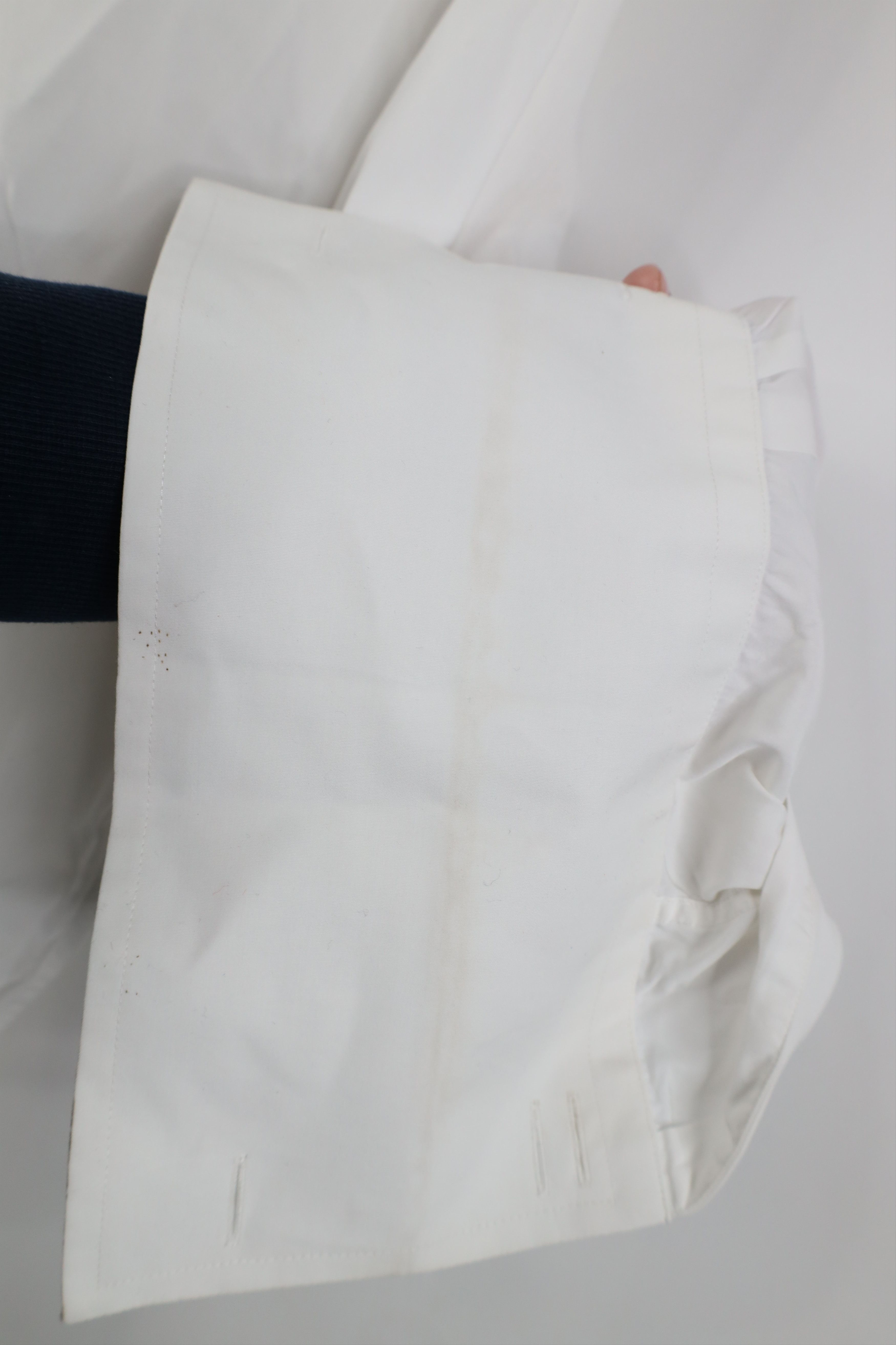 Vintage Charles Tyrwhitt Fit French Cuff Collared Dress Shirt White Size US M / EU 48-50 / 2 - 7 Thumbnail