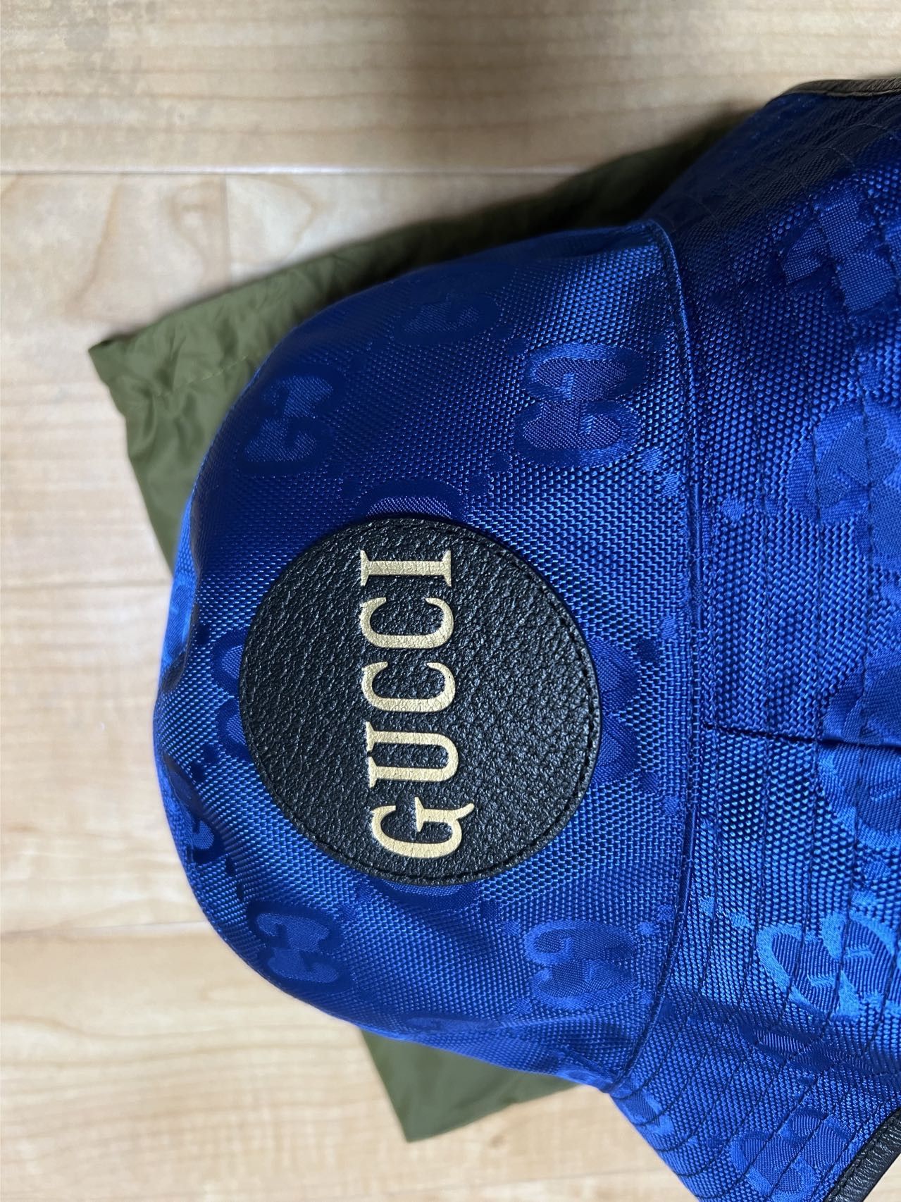 Gucci Gucci Off The Grid Bucket Hat Blue Size ONE SIZE - 10 Thumbnail