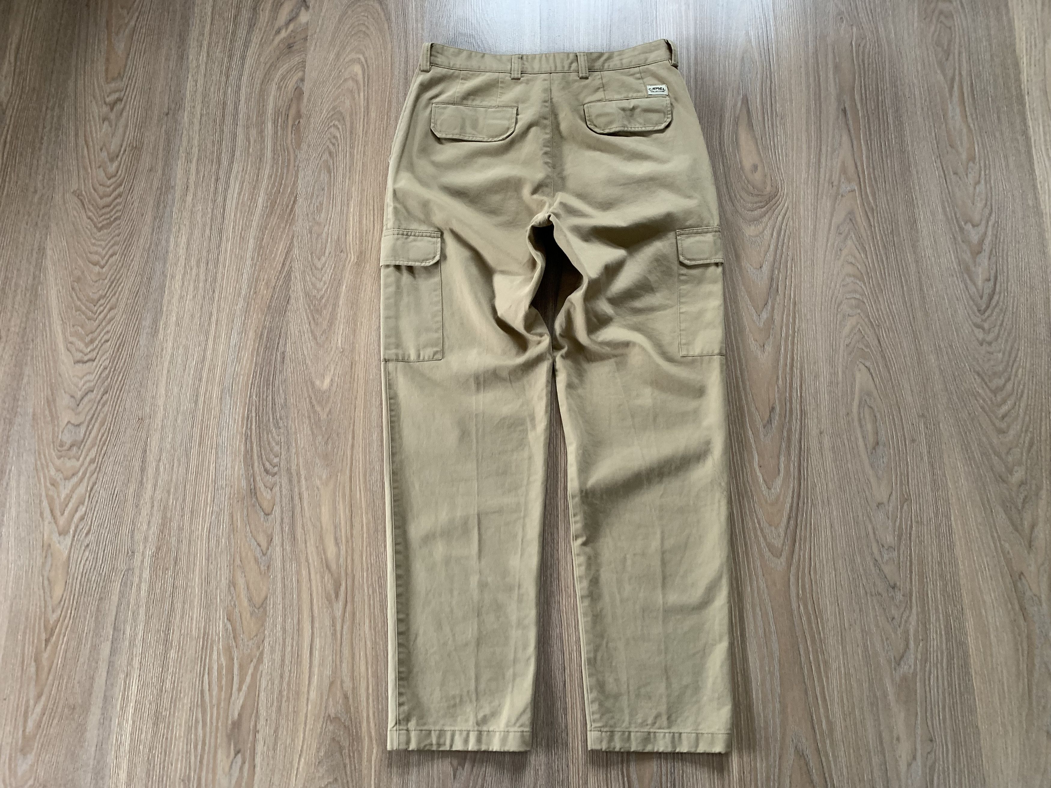 Camel × Vintage Vintage Camel Collection Casual Cargo Pants Size US 32 / EU 48 - 3 Thumbnail