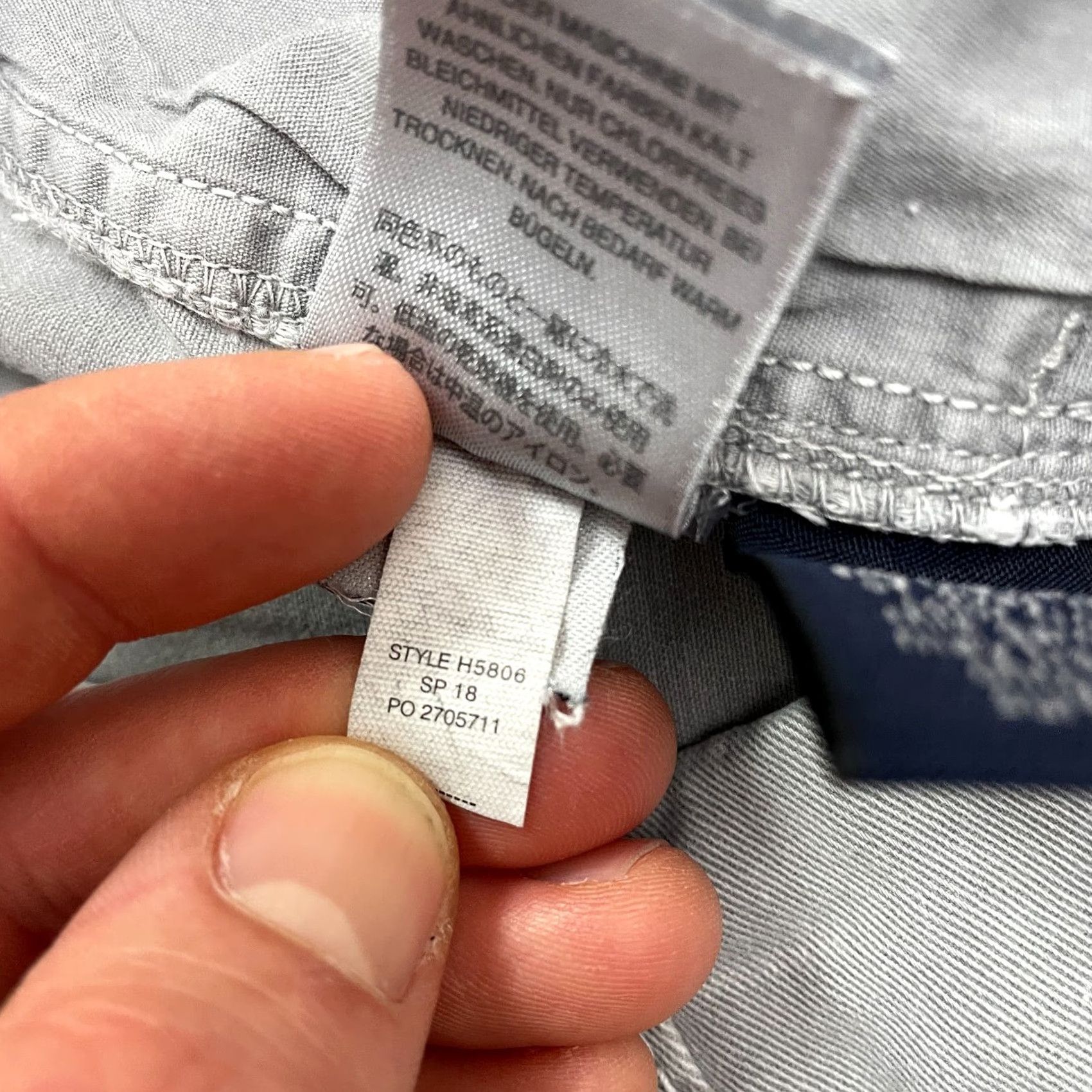 J.Crew J.Crew Chino Shorts Womens 00 Gray Mid Rise Cotton Pockets Casual Outdoor 27x4 Size 24" / US 00 / IT 34 - 7 Thumbnail