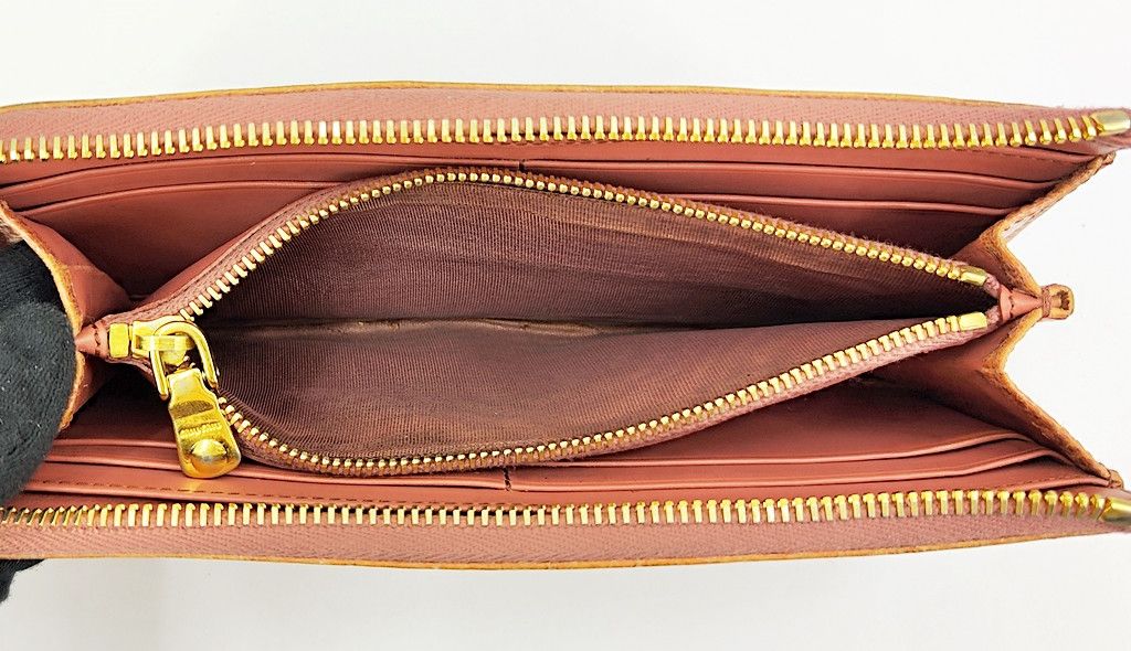Miu Miu original MIU MIU full leather zip long wallet Size ONE SIZE - 6 Thumbnail