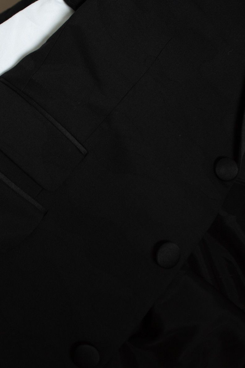 Neil Barrett Neil Barrett, black camo fitted slim blazer coat Size 50R - 7 Thumbnail