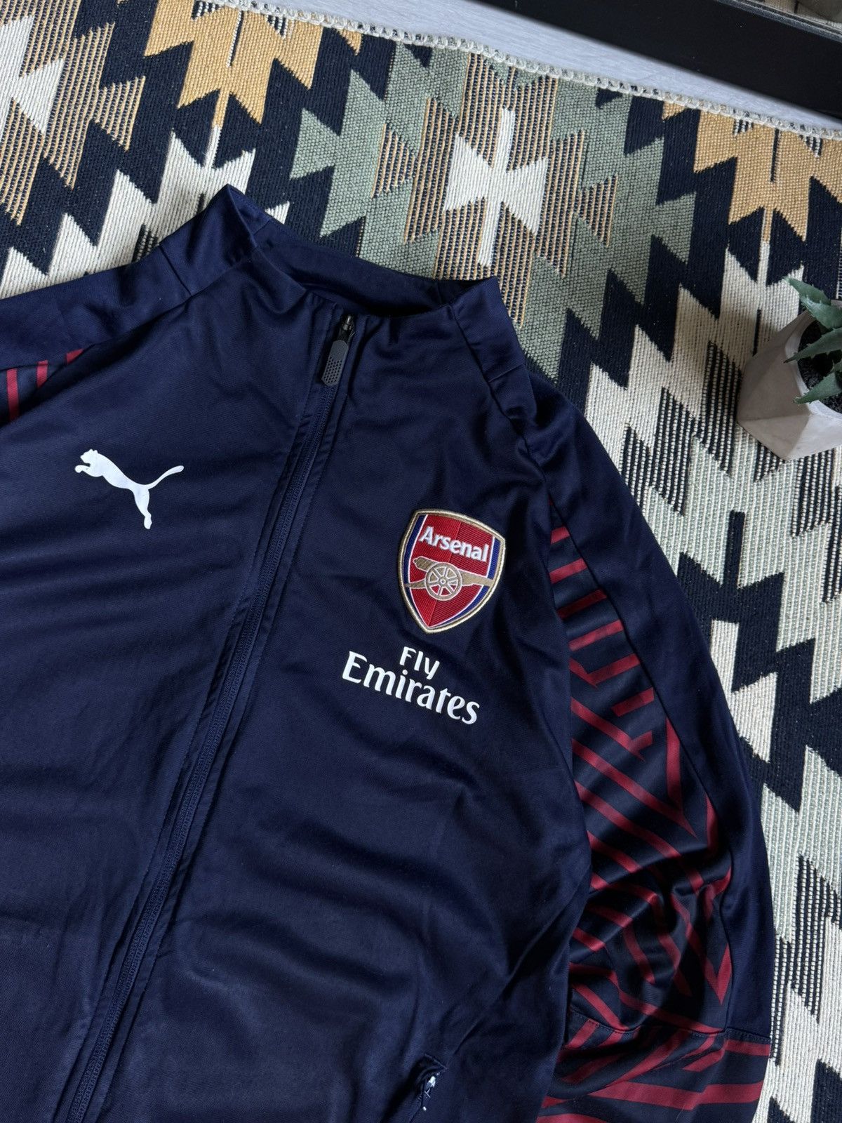 Puma Puma Arsenal Training Blockcore Jacket Size US S / EU 44-46 / 1 - 5 Thumbnail