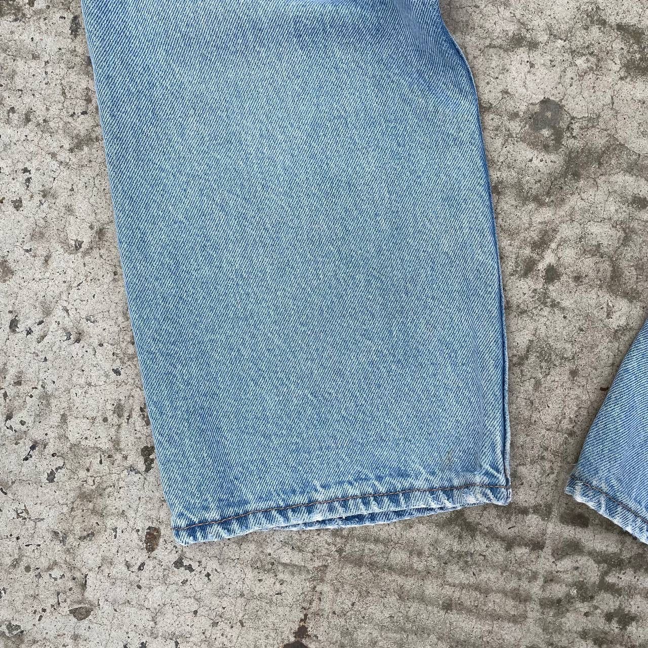 Bershka Vintage Women’s Baggy Crazy Fit Jeans Rap Bershka USA 4 Size 27" / US 4 / IT 40 - 7 Thumbnail