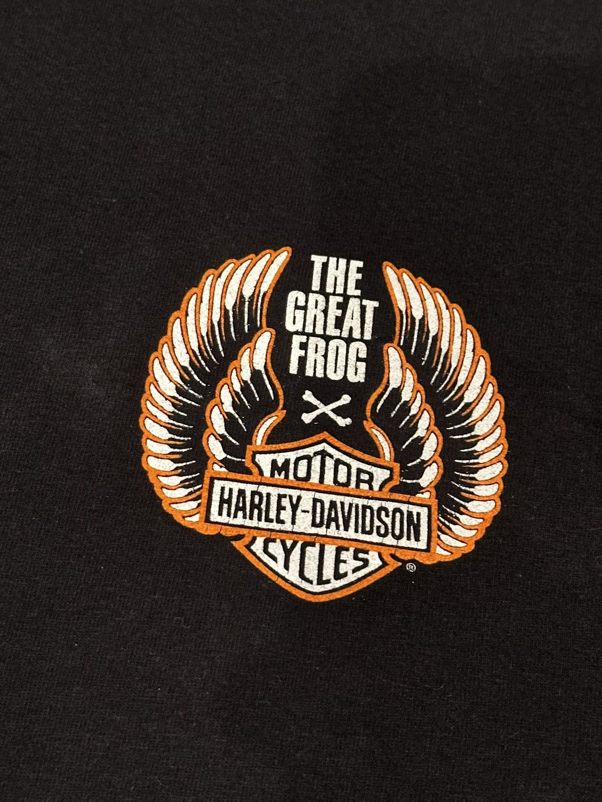 Harley Davidson × The Great Frog The Great Frog x Harley Davidson Motorcycles Logo Tee Size US XL / EU 56 / 4 - 7 Thumbnail
